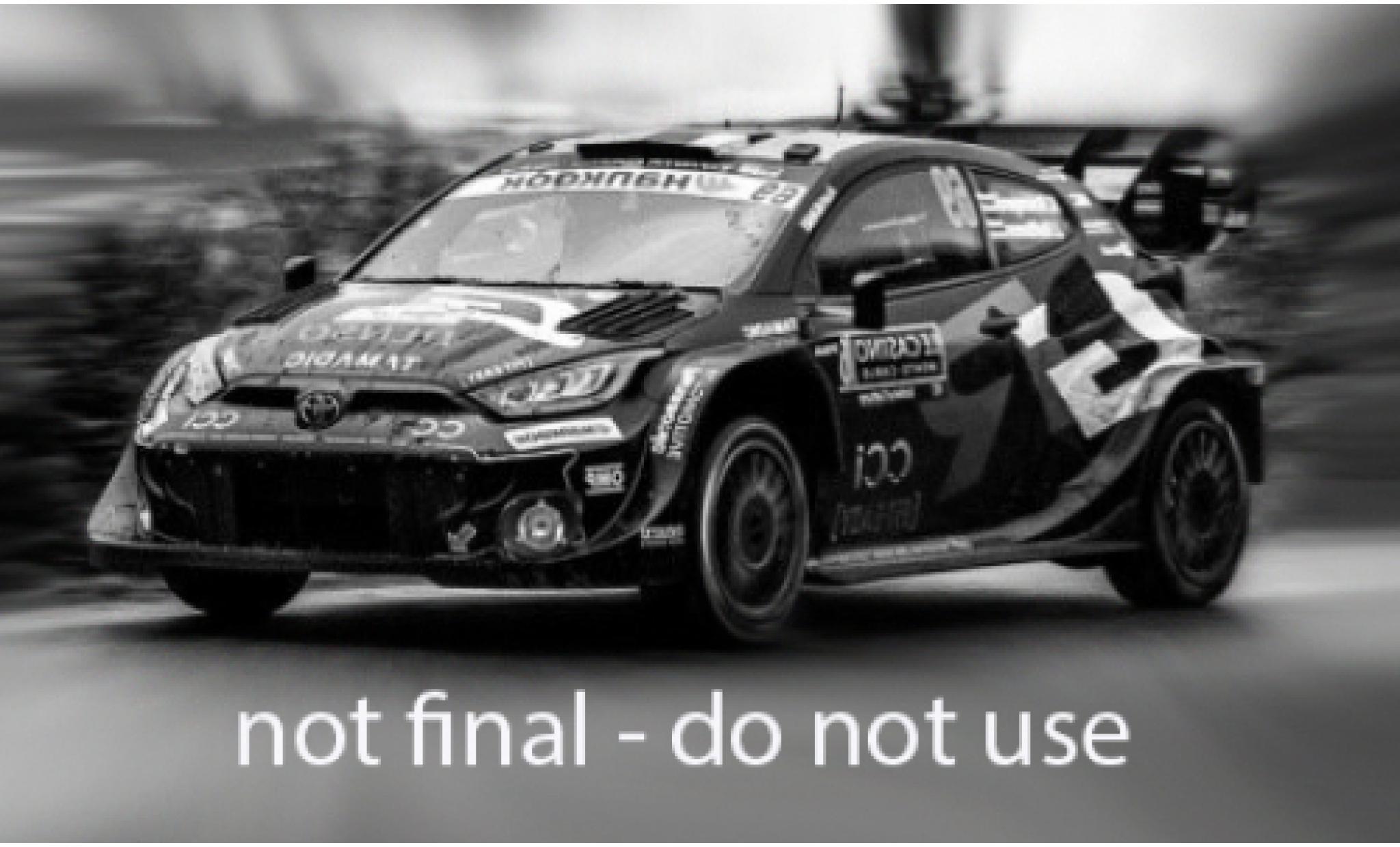 Toyota Yaris 1/43 IXO GR Rally1 WRC Rally Monte Carlo 2025 #69 1:43 modellino in miniatura