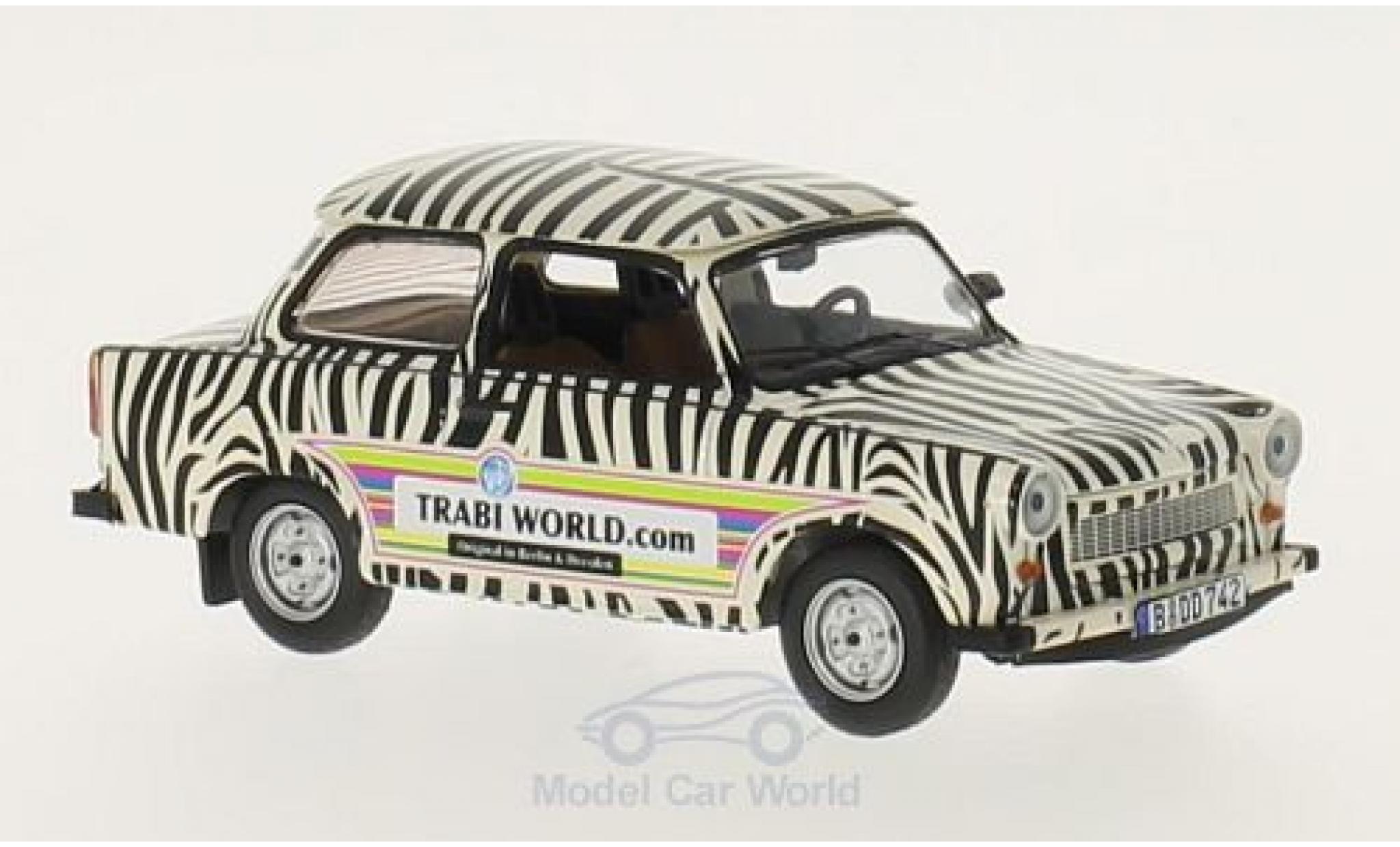 Trabant 601 1/43 IXO TrabiWorld.com 1970 modellino in miniatura