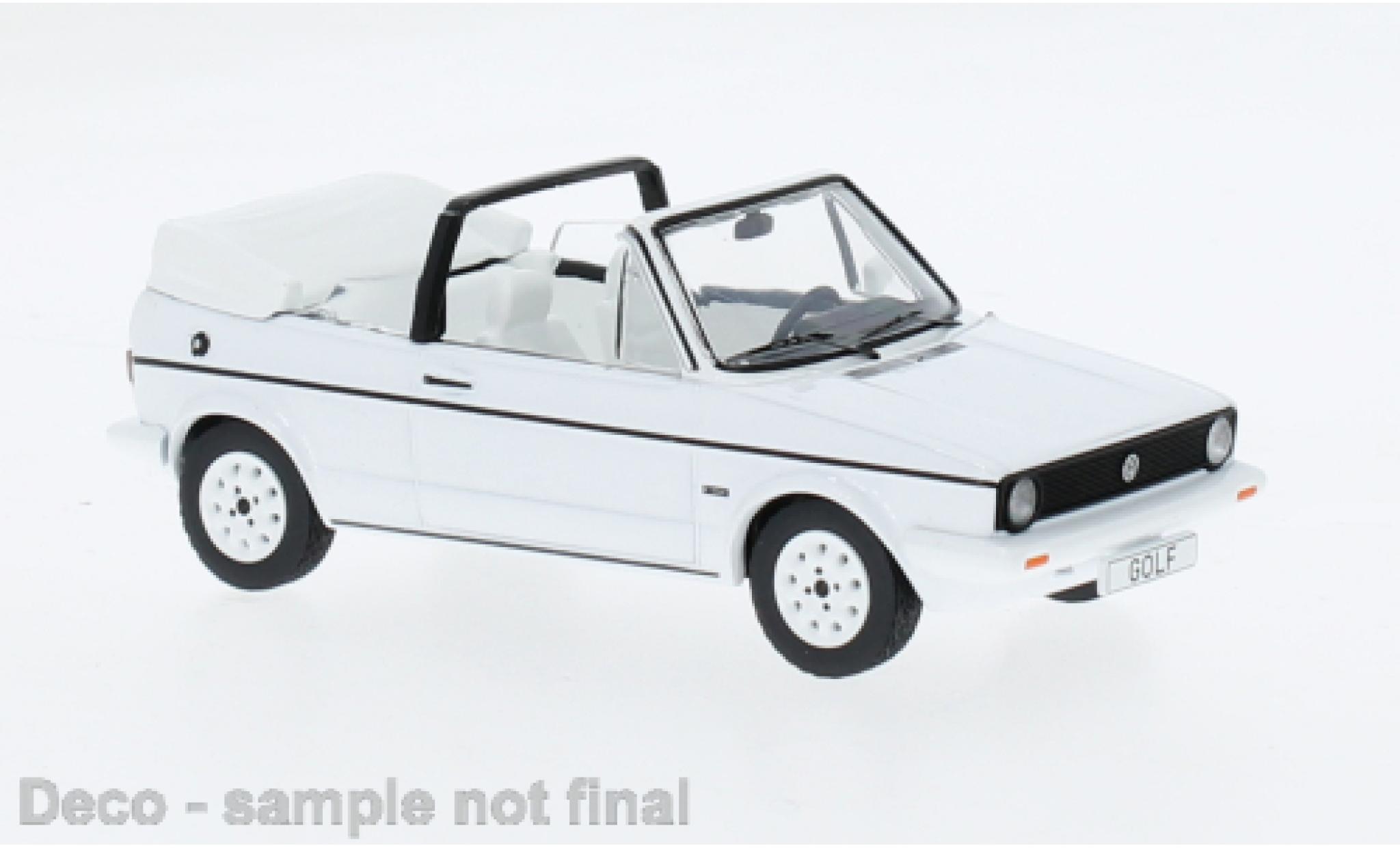 Volkswagen Golf 1/43 IXO MK I weiss 1981 1:43 modellino in miniatura
