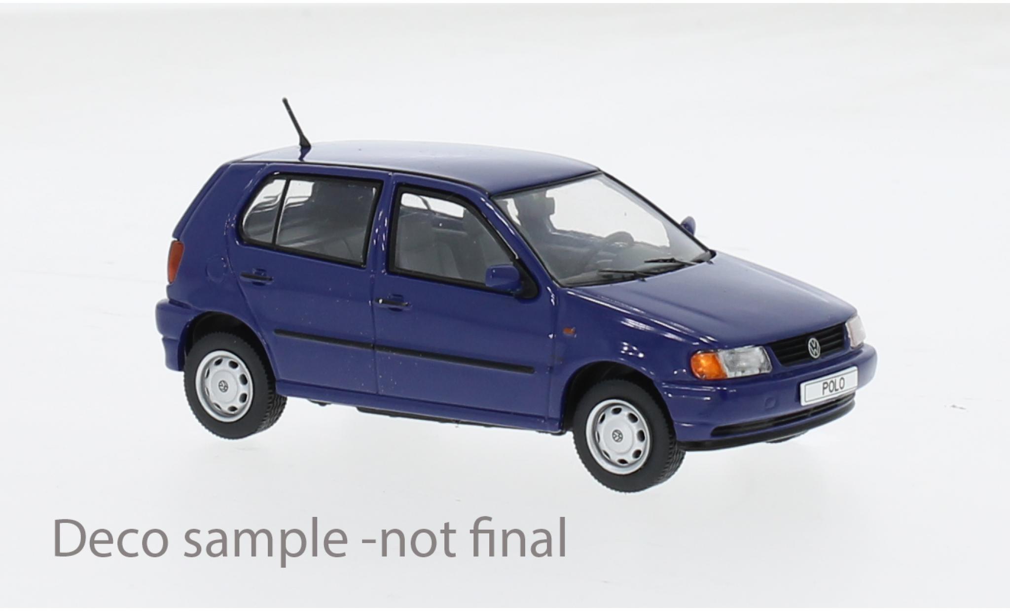 Volkswagen Polo 1/43 IXO (MKIII) blau 1994 1:43 modellino in miniatura