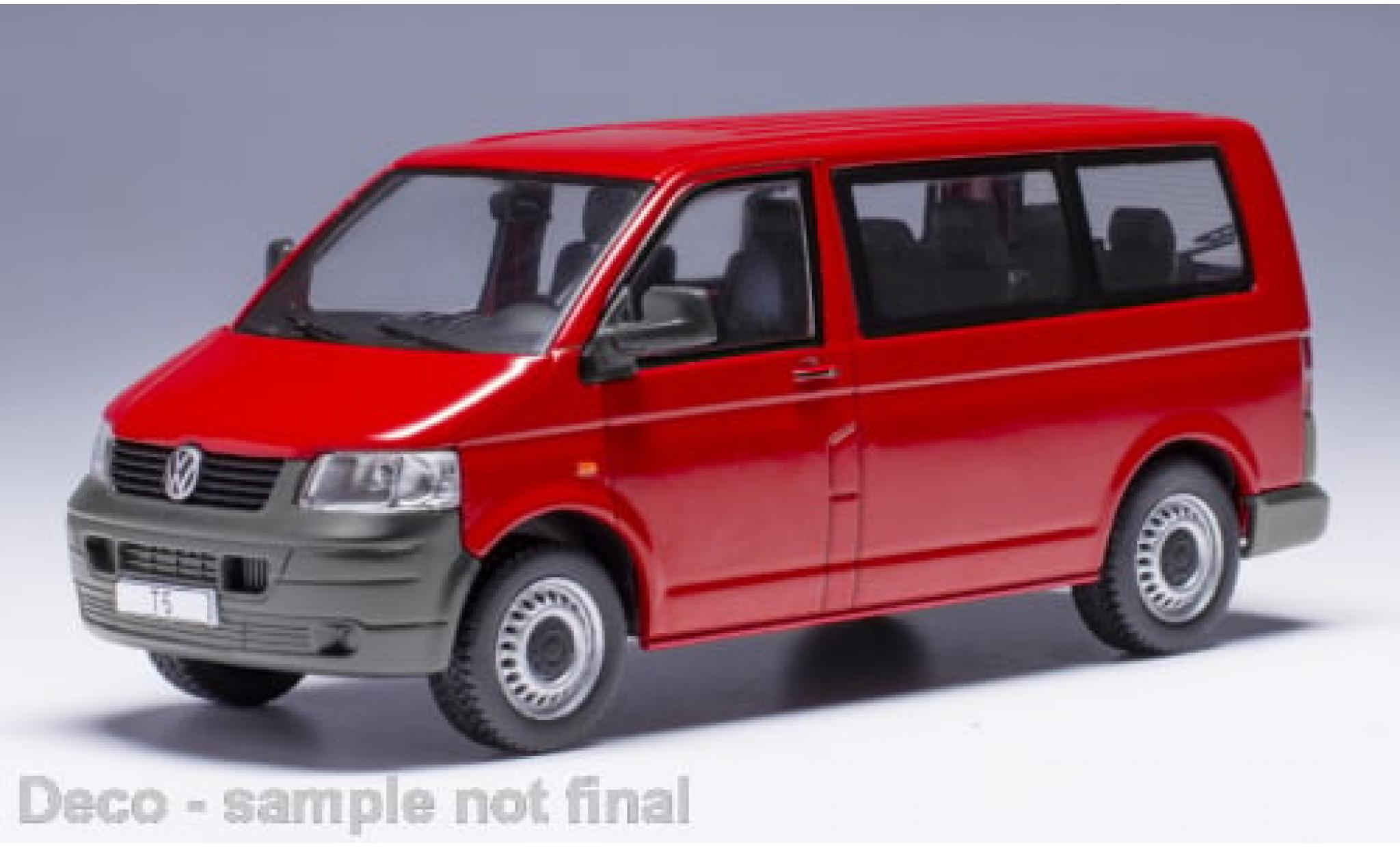 Volkswagen T5 1/43 IXO rot 2003 1:43 modellino in miniatura