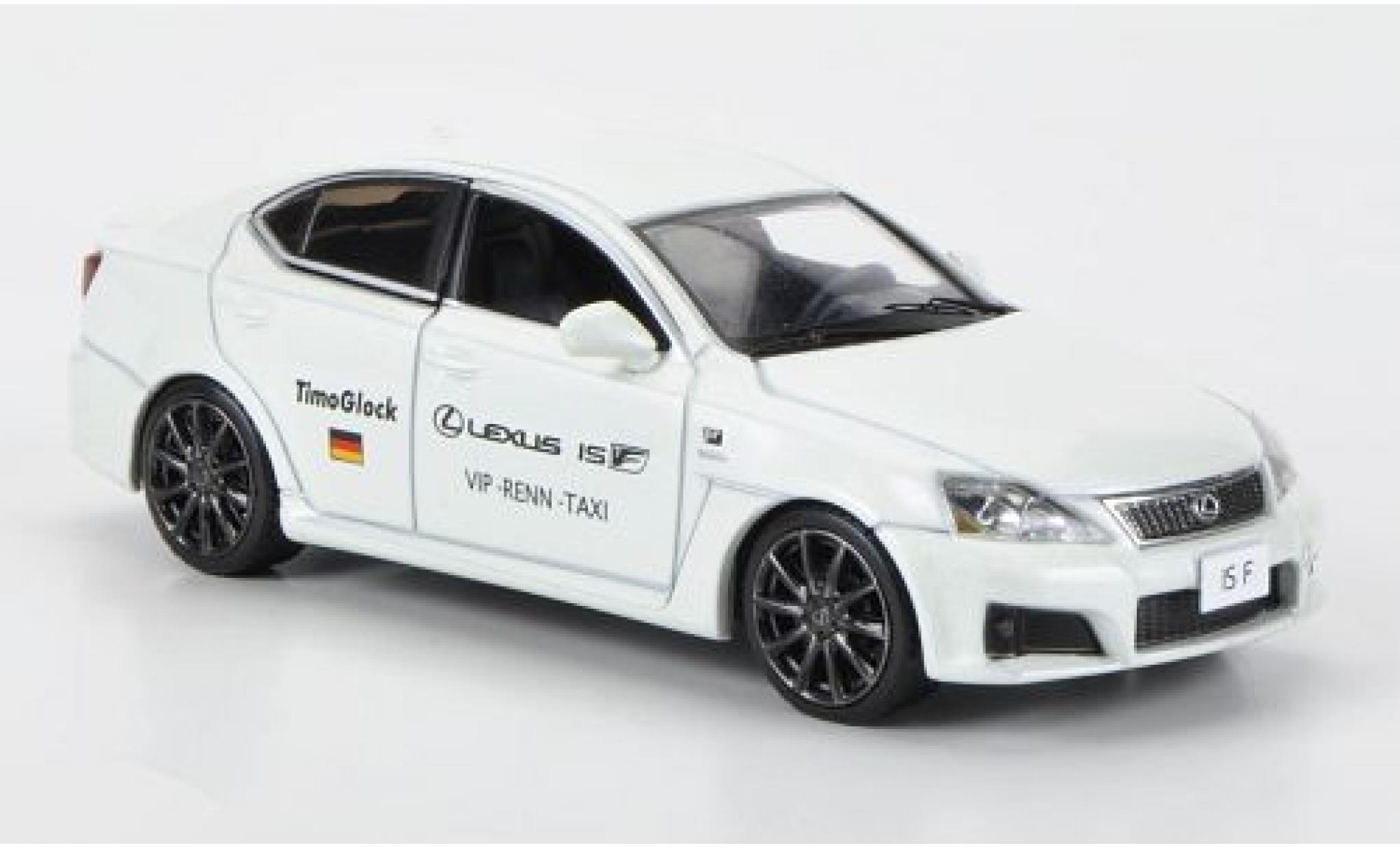 Lexus IS 1/43 J Collection -F Nürburgring 2009 VIP-Renn-Taxi T.Glock modellino in miniatura