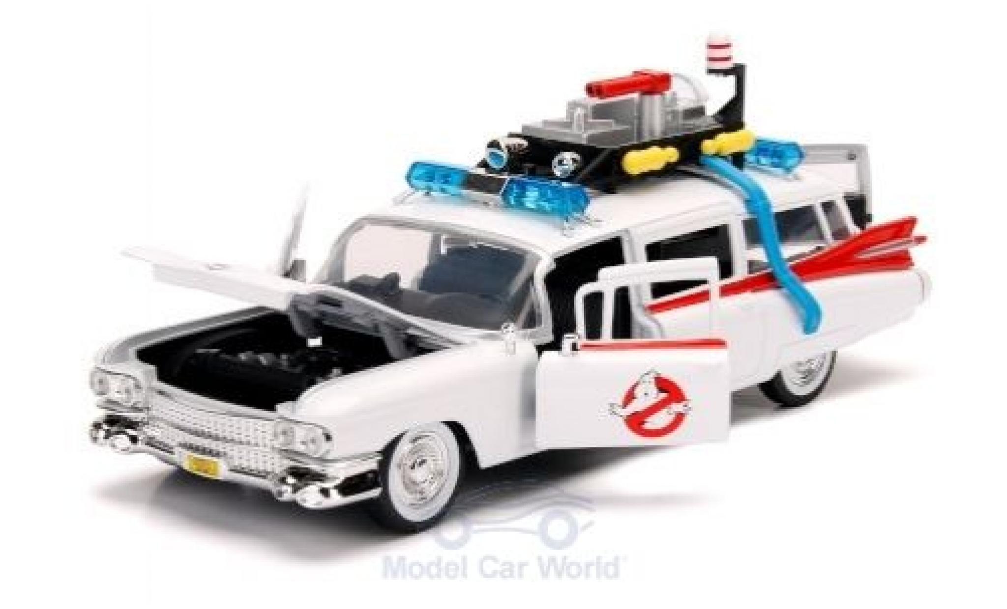 Cadillac Series 62 1/24 Jada Toys Ecto-1 Ghostbusters ca. 1:27 modellino in miniatura