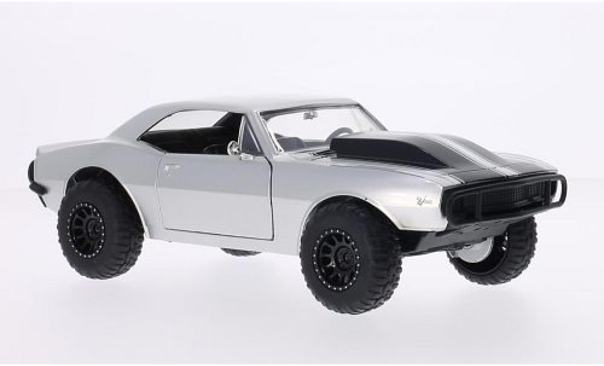 Chevrolet Camaro 1/24 Jada Toys Z/28 Off Road grigio/nero Fast & Furious 1967 modellino in miniatura