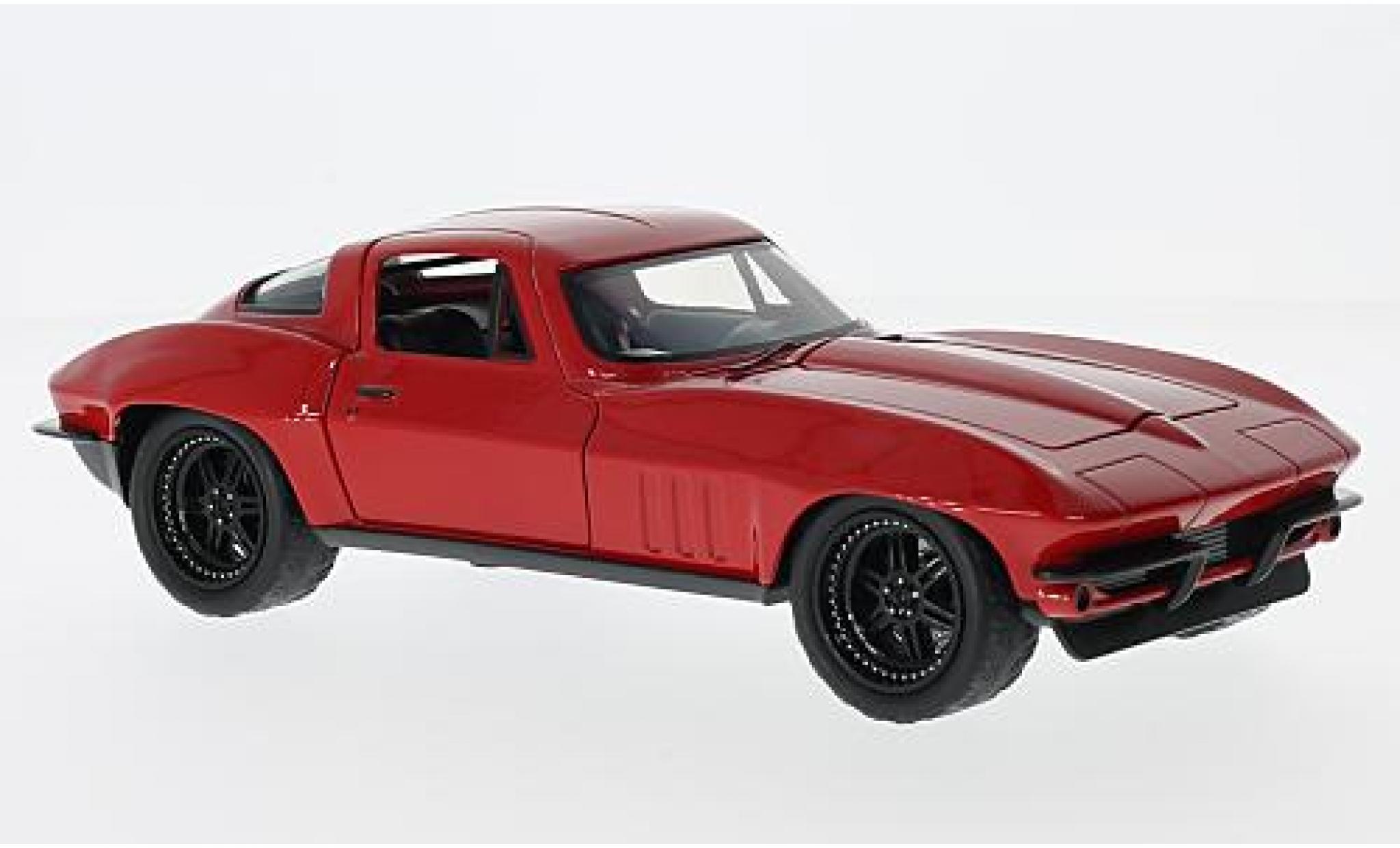 Chevrolet Corvette 1/24 Jada Toys C2 rosso Fast & Furious tuning sans Vitrine modellino in miniatura