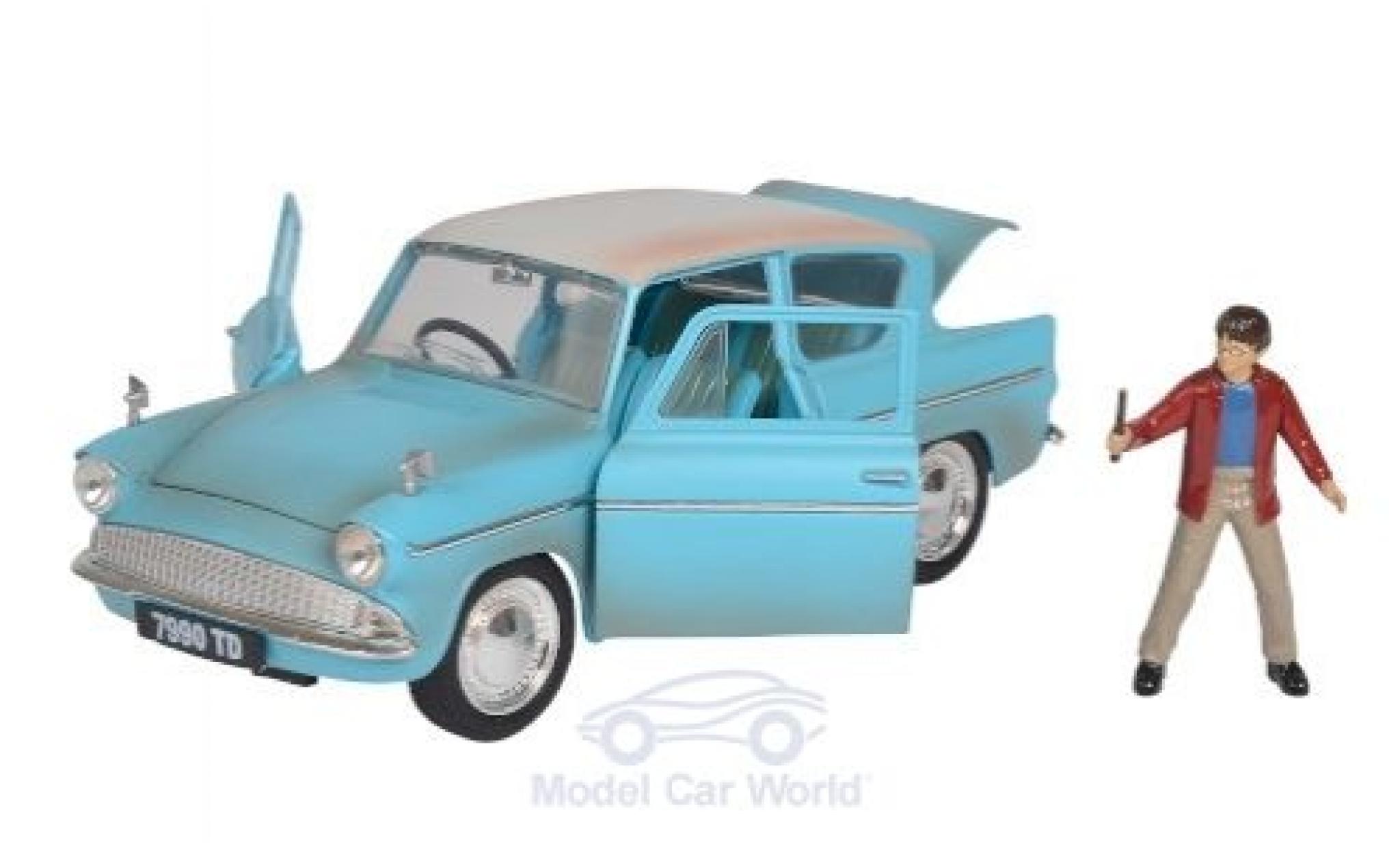 Ford Anglia 1/24 Jada Toys RHD Harry Potter 1959 mit Figur modellino in miniatura