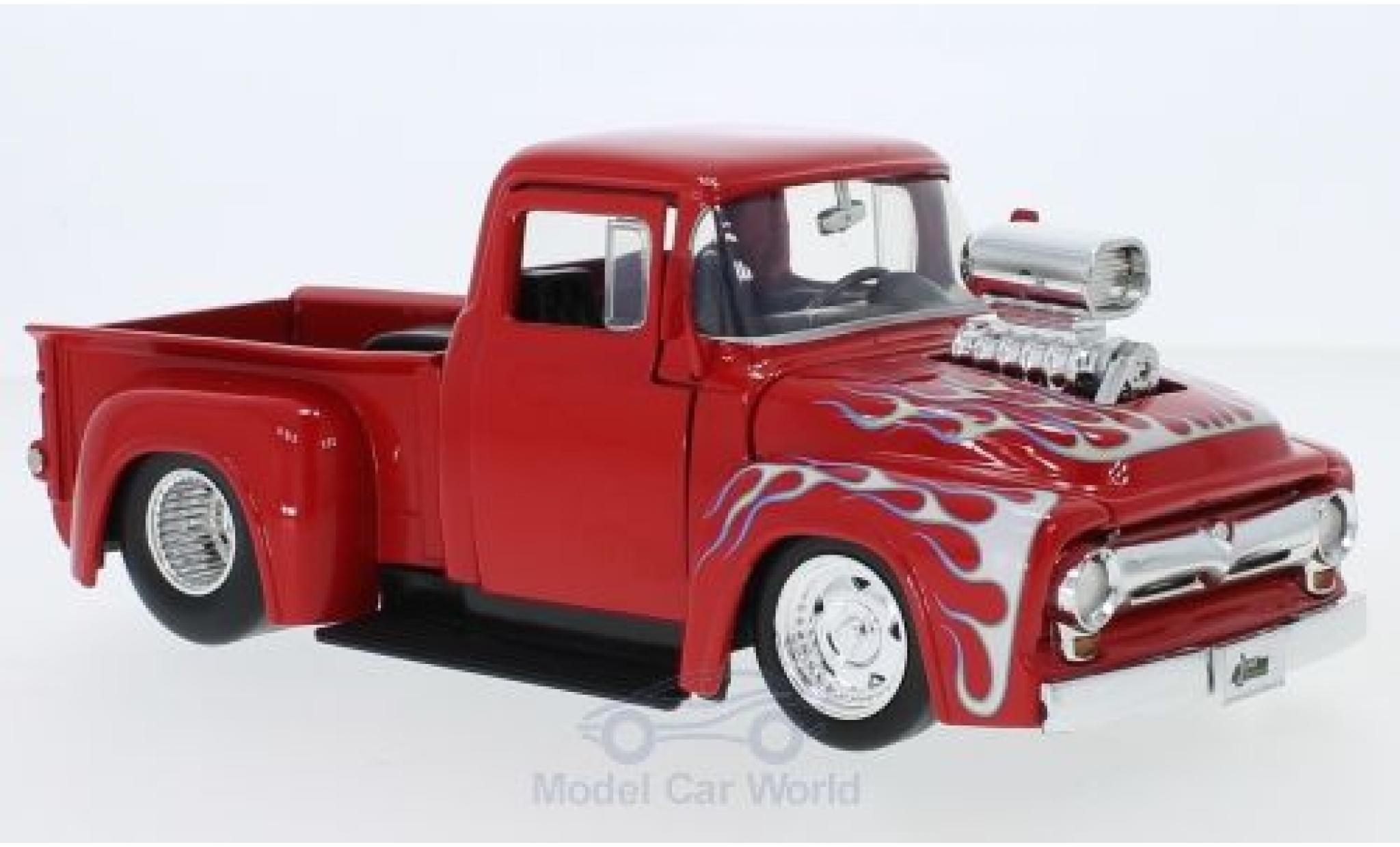 Ford F-1 1/24 Jada Toys 00 rosso/Dekor 1956 modellino in miniatura