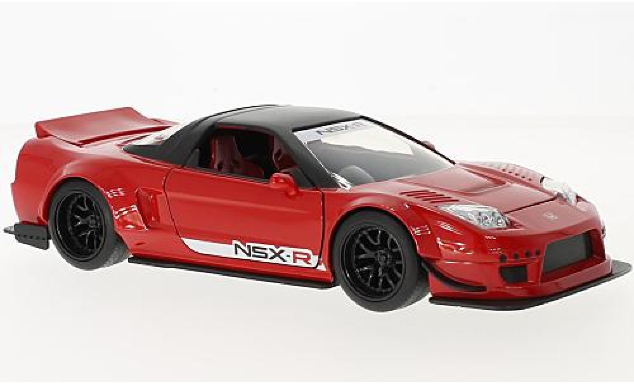 Honda NSX 1/24 Jada Toys Type-R rosso/nero RHD 2002 Japan Spec - Widebody modellino in miniatura