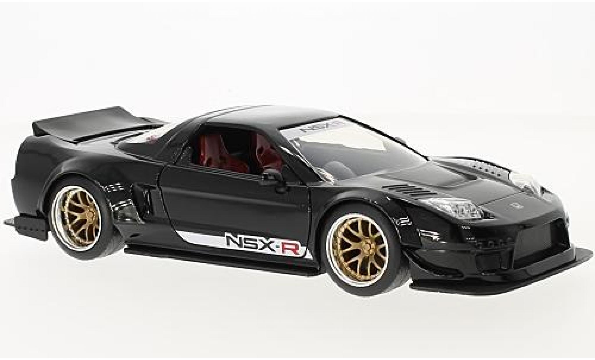 Honda NSX 1/24 Jada Toys Type-R nero RHD 2002 Japan Spec - Widebody modellino in miniatura