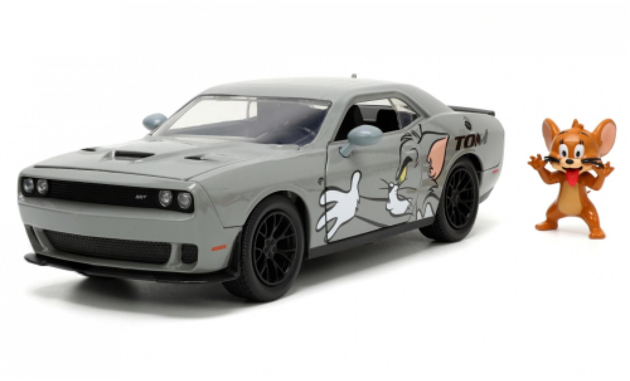 Dodge Challenger 1/24 Jada Toys Jada SRT Hellcat Tom & Jerry 2015 modellino in miniatura