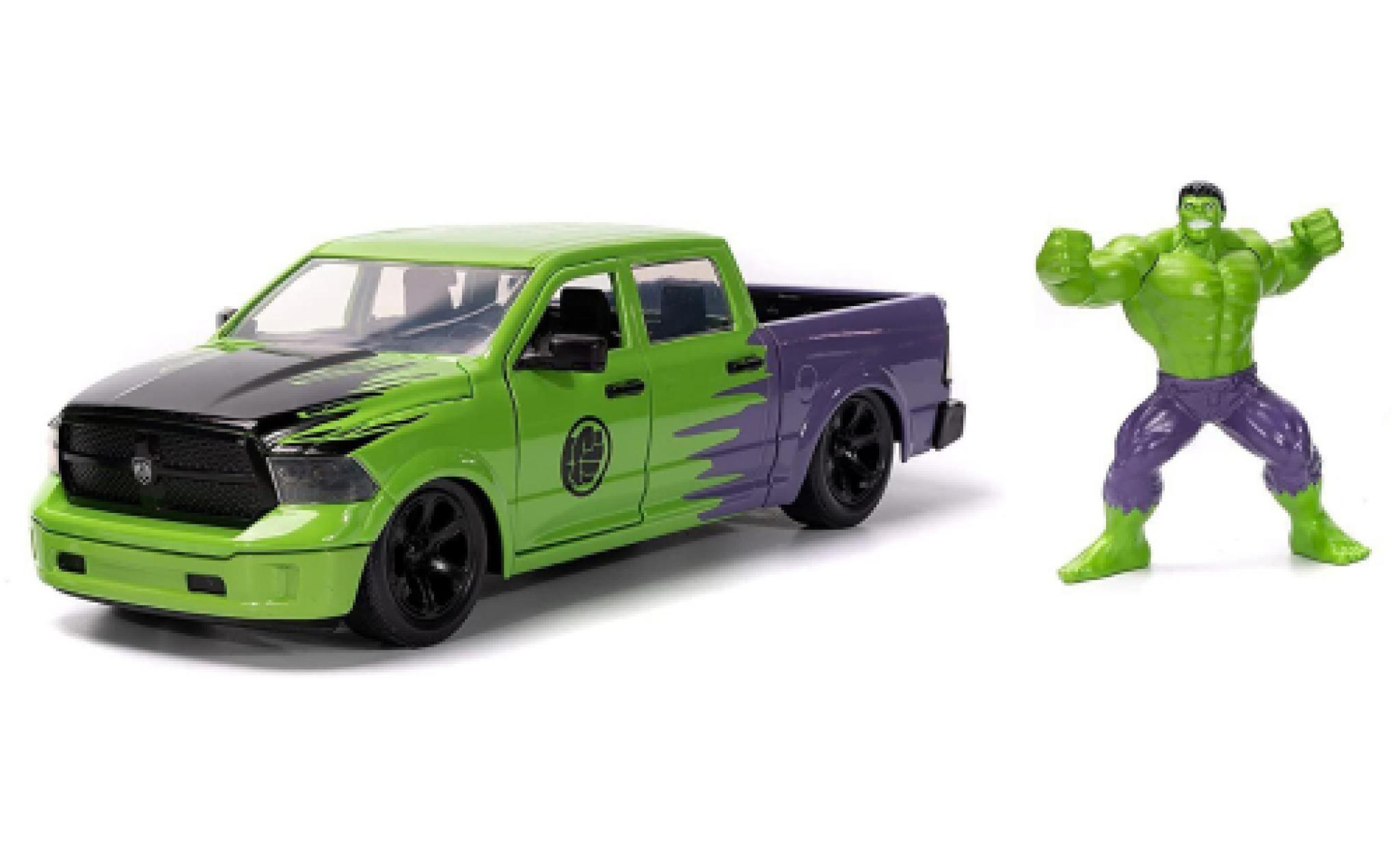 Dodge RAM 1/24 Jada Toys Jada 1500 Hulk 2014 modellino in miniatura