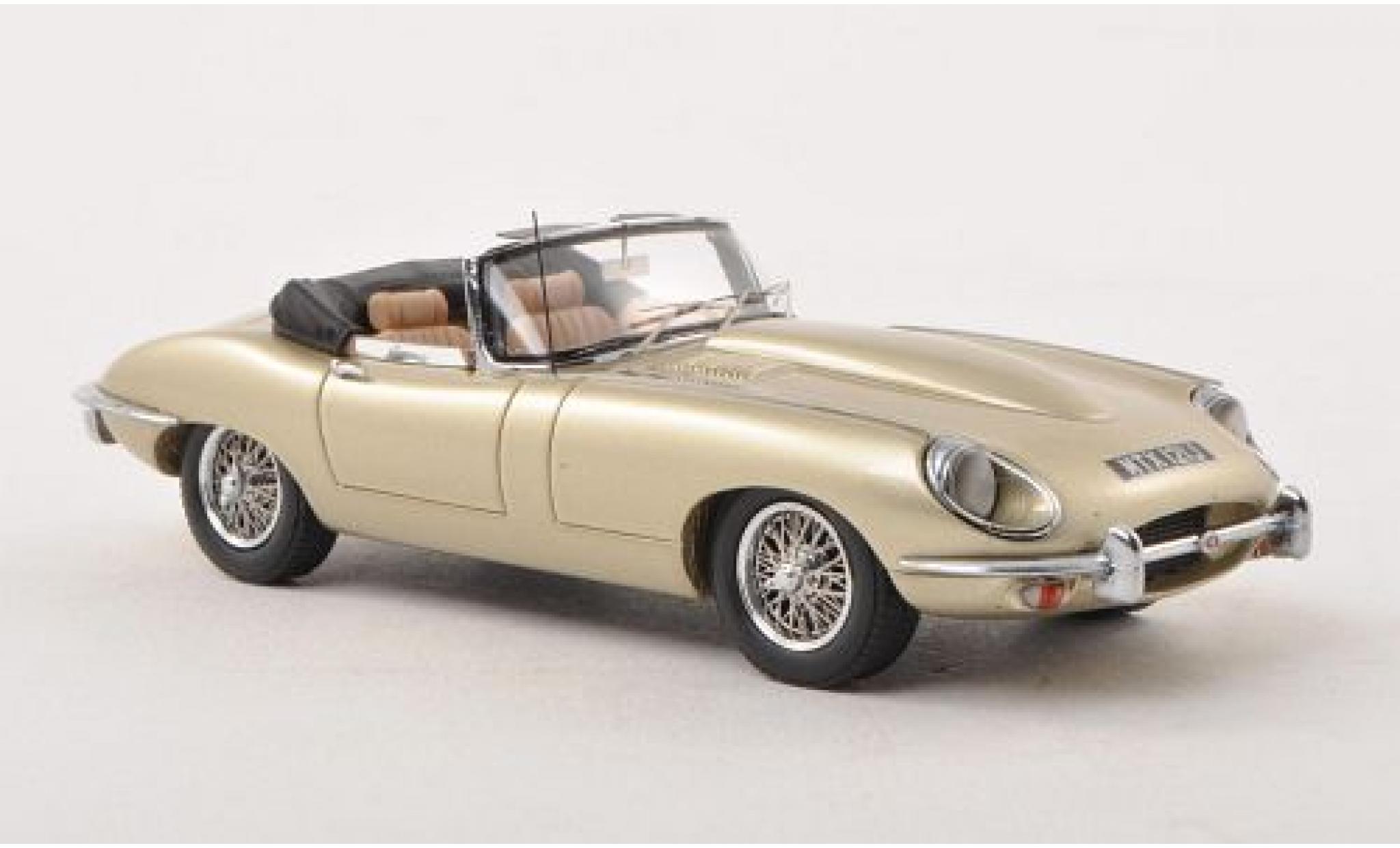 Jaguar E-Type 1/43 Matrix beige 1:43 modellino in miniatura