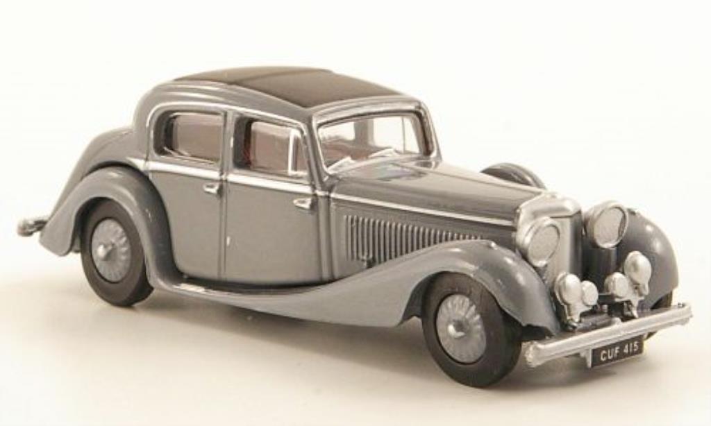 Jaguar SS 1/76 Oxford 2.5 litre grigio 1937 modellino in miniatura