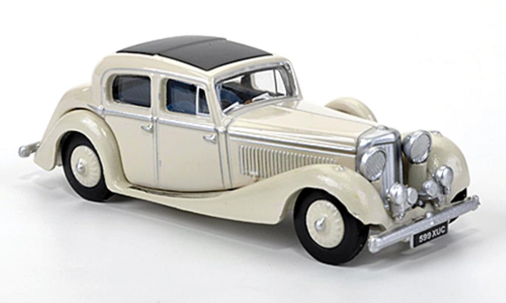 Jaguar SS 1/76 Oxford 2.5 litre beige 1937 modellino in miniatura