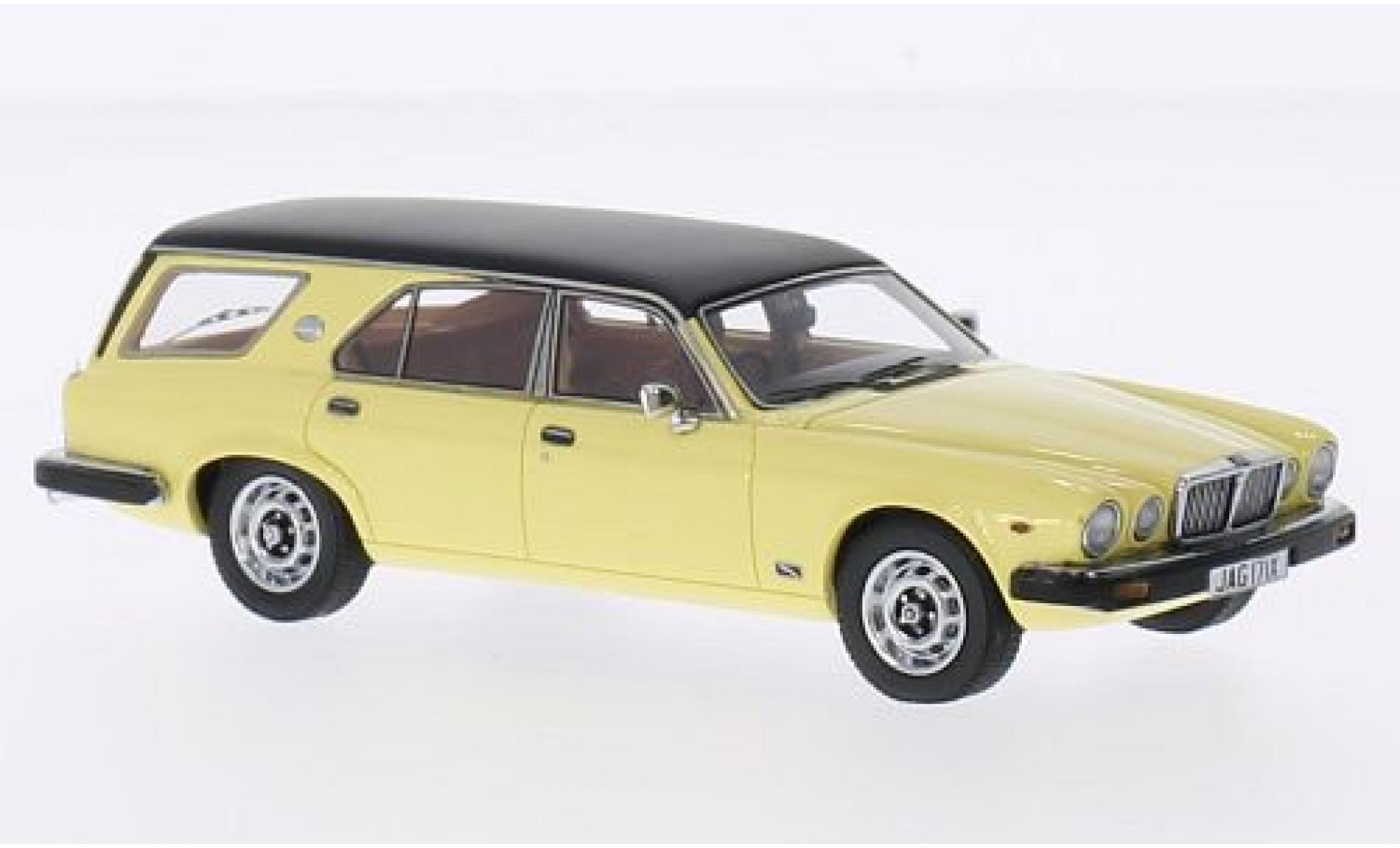 Jaguar XJ 1/43 Matrix SIII gelb 1:43 modellino in miniatura