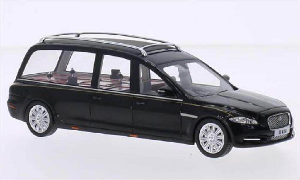 Jaguar XJ 1/43 GLM (X351) Hearse Wilcox nero 2013 modellino in miniatura