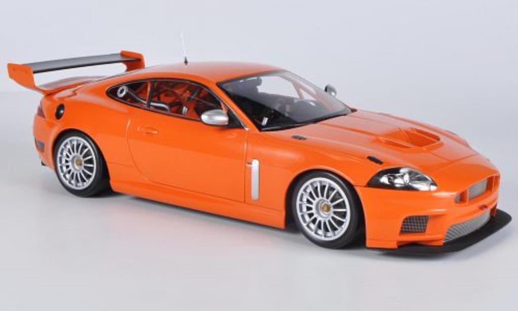 Jaguar XKR GT3 1/18 Minichamps GT3 orange 2008 modellino in miniatura