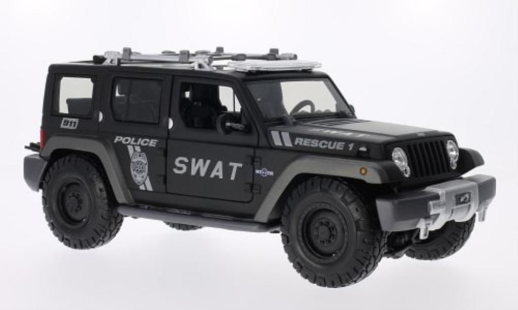 Jeep Rescue 1/18 Maisto Concept Police modellino in miniatura