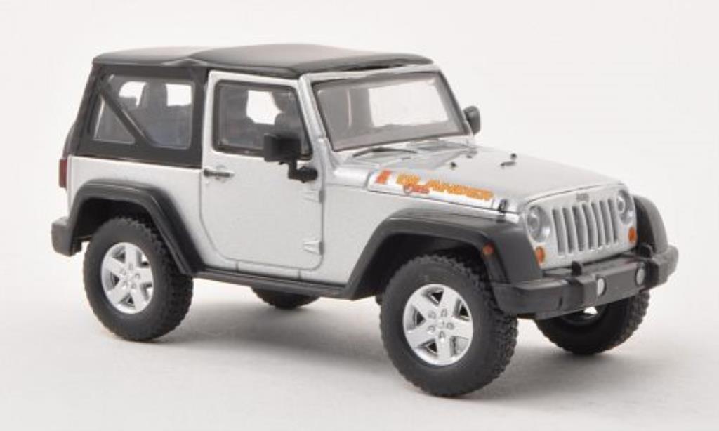 Jeep Wrangler 1/43 Greenlight Islander Edition grigio 2010 modellino in miniatura