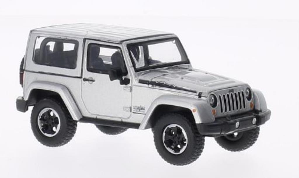 Jeep Wrangler 1/43 Greenlight Polar Edition grigio 2014 modellino in miniatura