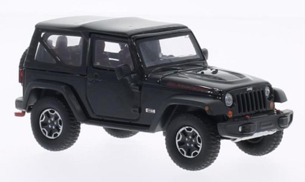 Jeep Wrangler 1/43 Greenlight Rubicon 10th Anniversary nero 2013 modellino in miniatura