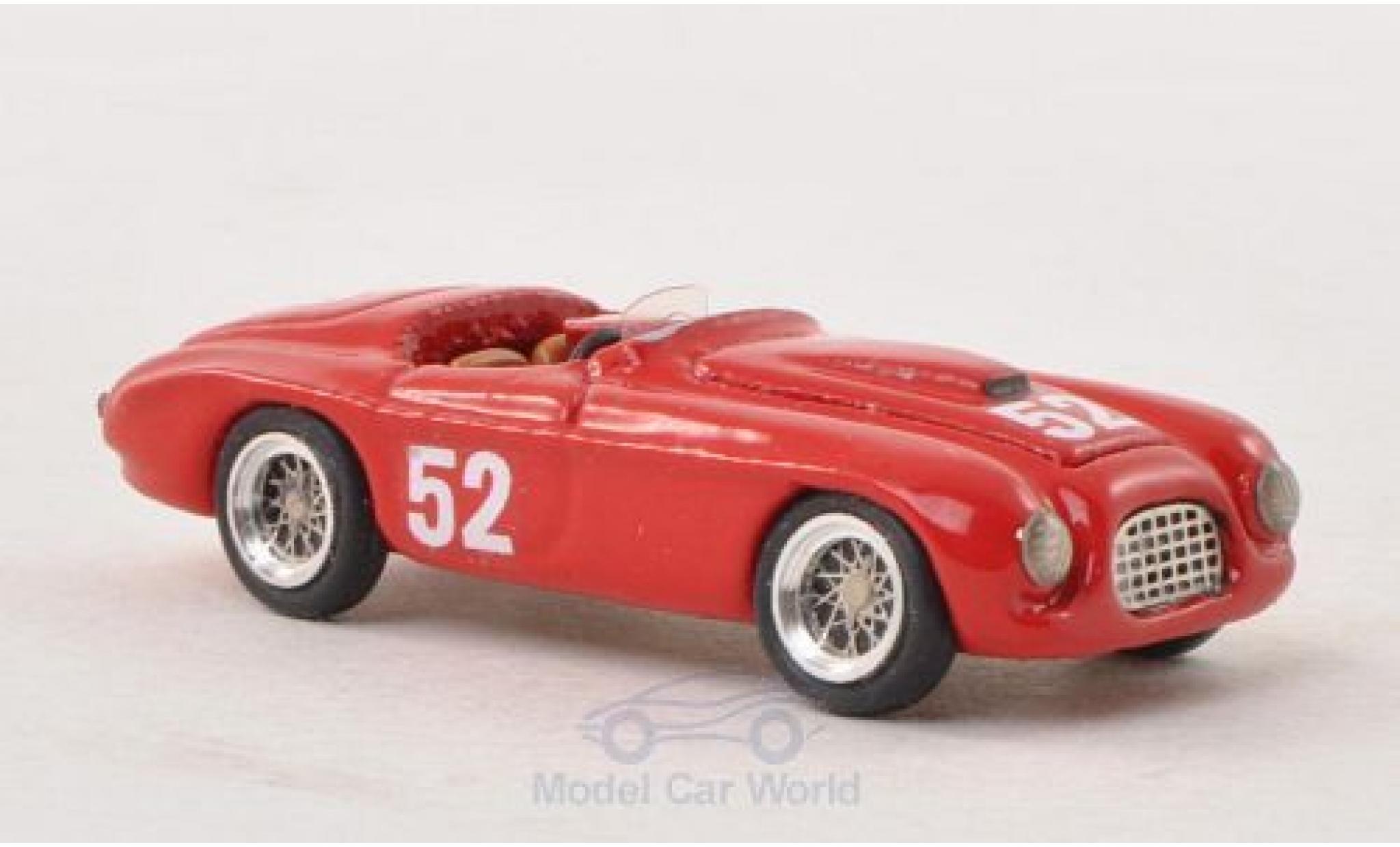 Ferrari 225 1952 1/87 Jolly Model S No.52 Targa Florio 1952 Castellotti modellino in miniatura