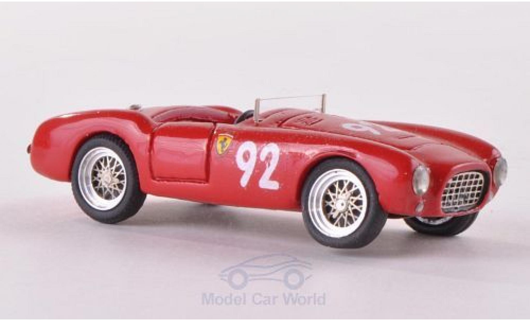 Ferrari 225 1/87 Jolly Model S Vignale No.92 Coppa Dolomiti 1952 ohne Vitrine modellino in miniatura