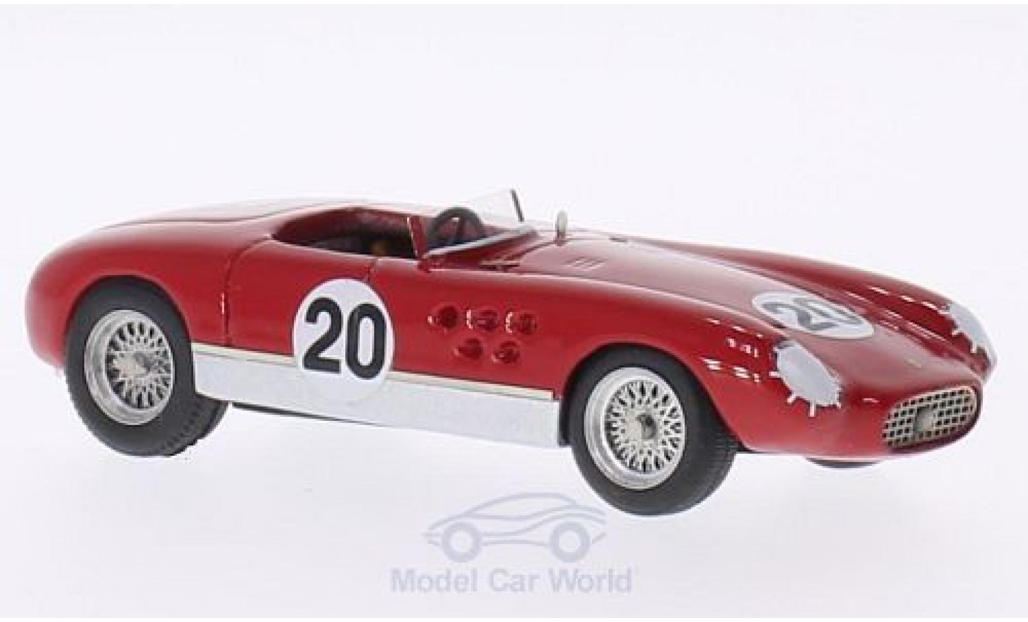 Ferrari 500 Mondial 1/43 Jolly Model Mondial RHD No.20 12h Casablanca 1953 A.Ascari/L.Villoresi modellino in miniatura
