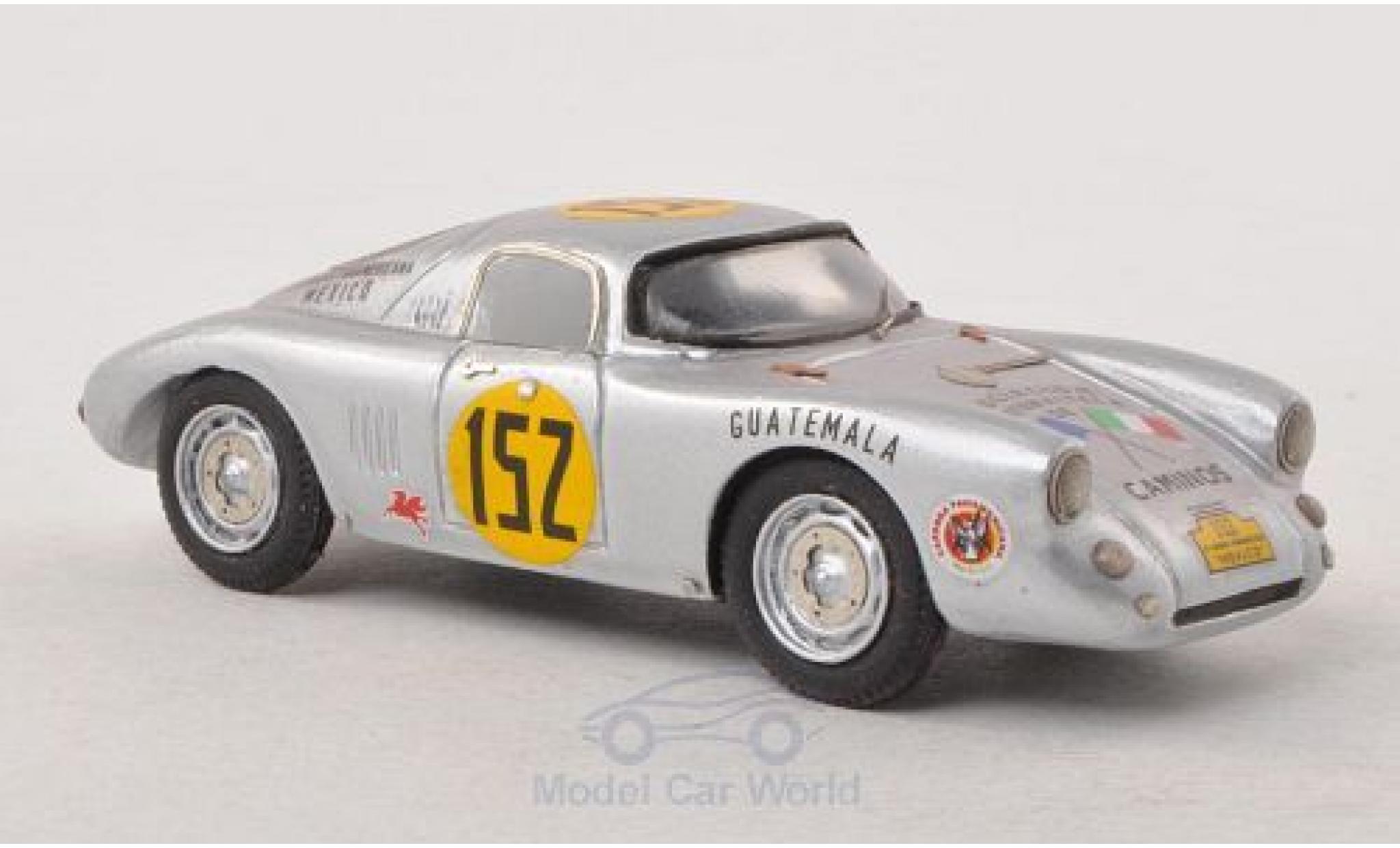 Porsche 550 1953 1/43 Jolly Model Coupe No.152 Carrera Panamericana 1953 J.Herran modellino in miniatura