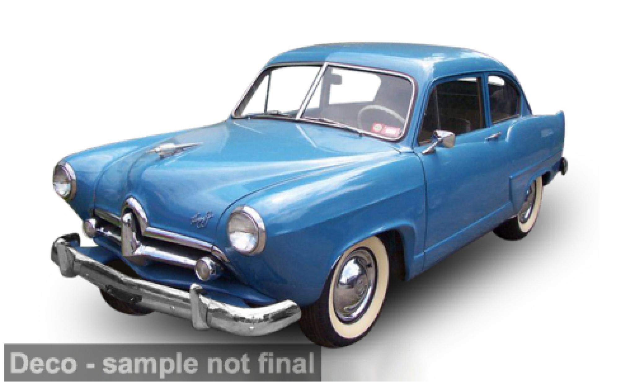 Kaiser Henry J 1/18 Sun Star blau 1951 1:18 modellini auto