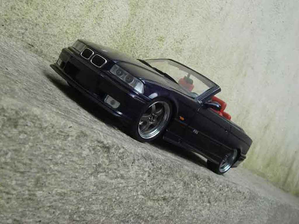 Bmw M3 E36 cabriolet 1/18 Ut Models E36 cabriolet jantes kinesis modellino in miniatura