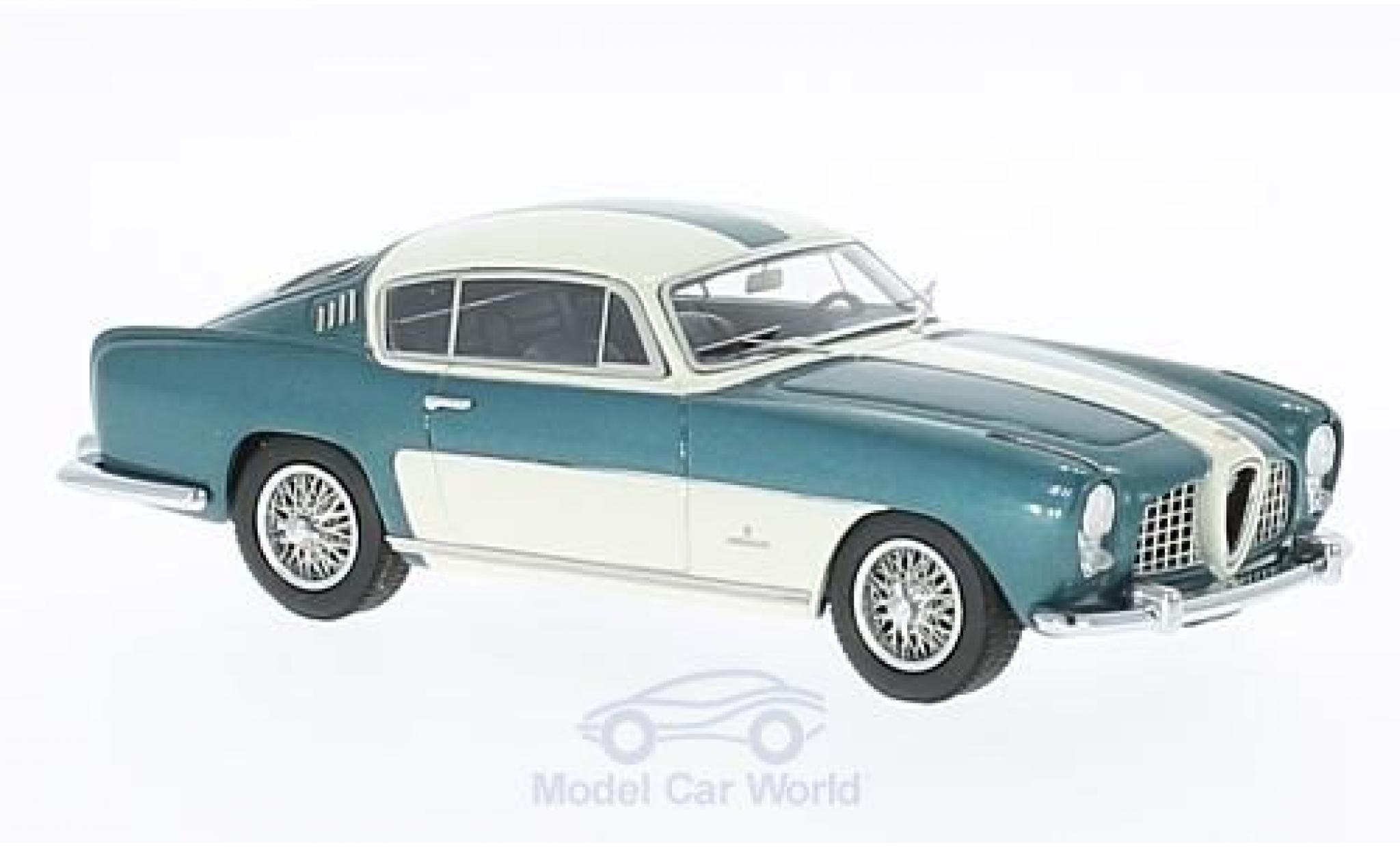Alfa Romeo 2000 1/43 Kess Abarth Coupe Ghia metallico verde/bianco 1954 modellino in miniatura