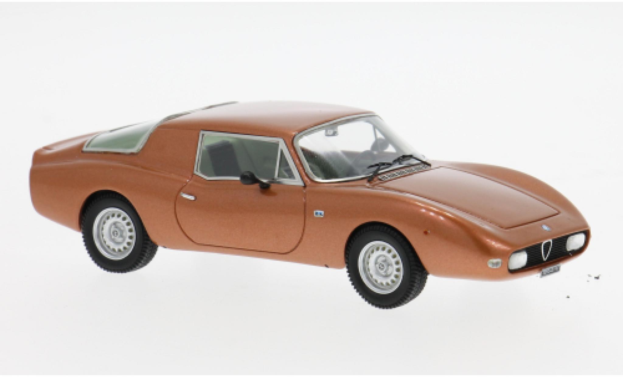 Alfa Romeo Giulia Kess Severtail Carrozzeria Casale bronze 1967 1:43 modellino in miniatura