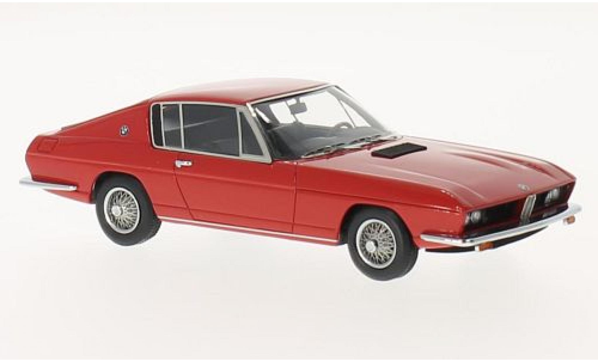 Bmw 2000 1/43 Kess TI Coupe Frua rosso 1968 modellino in miniatura