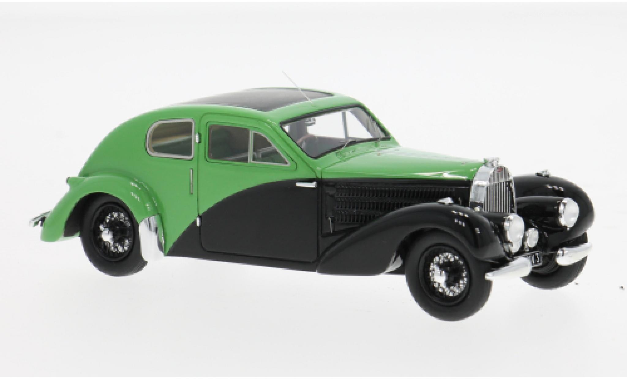 Bugatti 57 Kess C Coupe Aerodynamique sn335 grün/schwarz 1938 1:43 modellino in miniatura