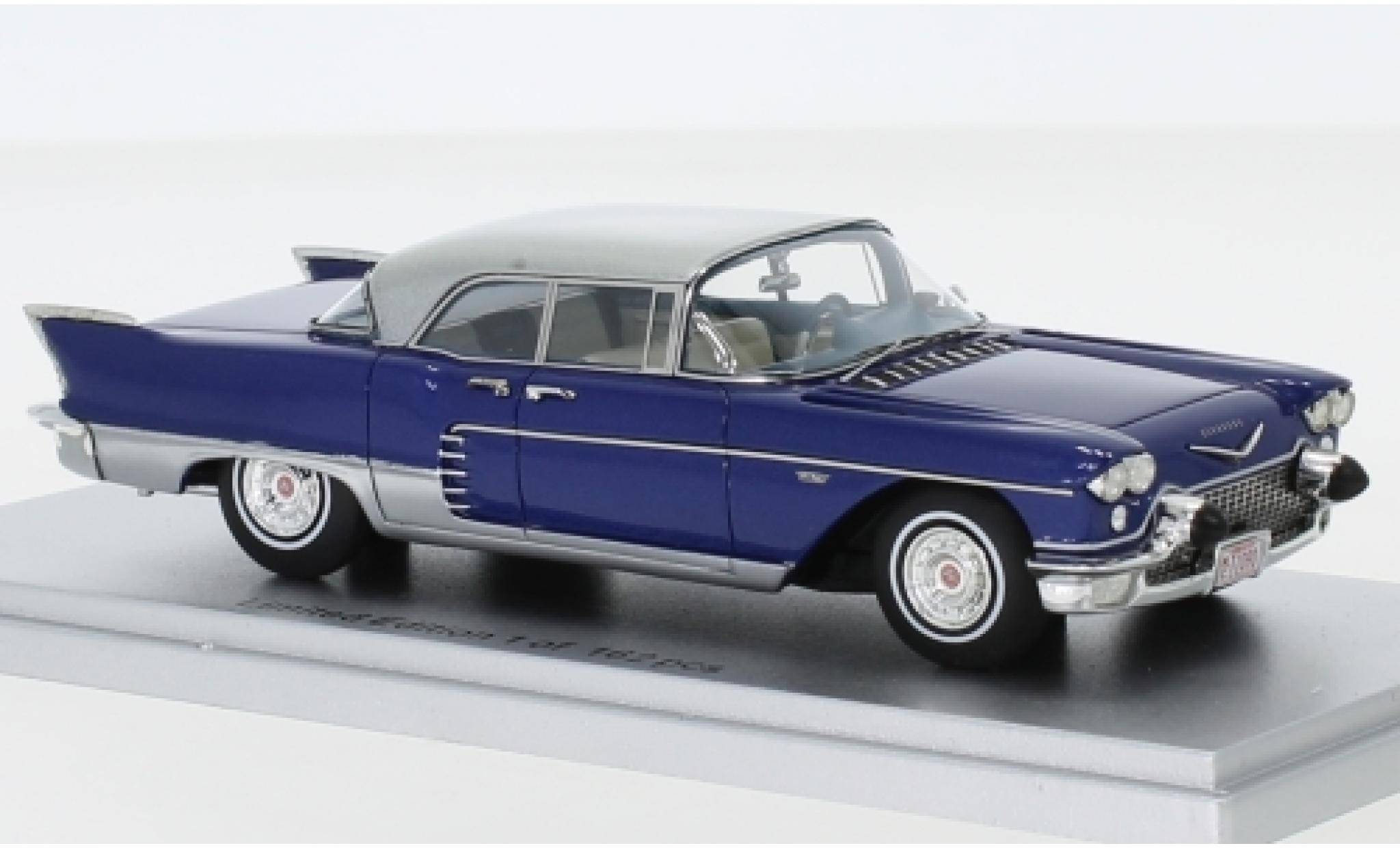 Cadillac Eldorado 1/43 Kess Brougham metallico blu/grigio 1957 modellino in miniatura