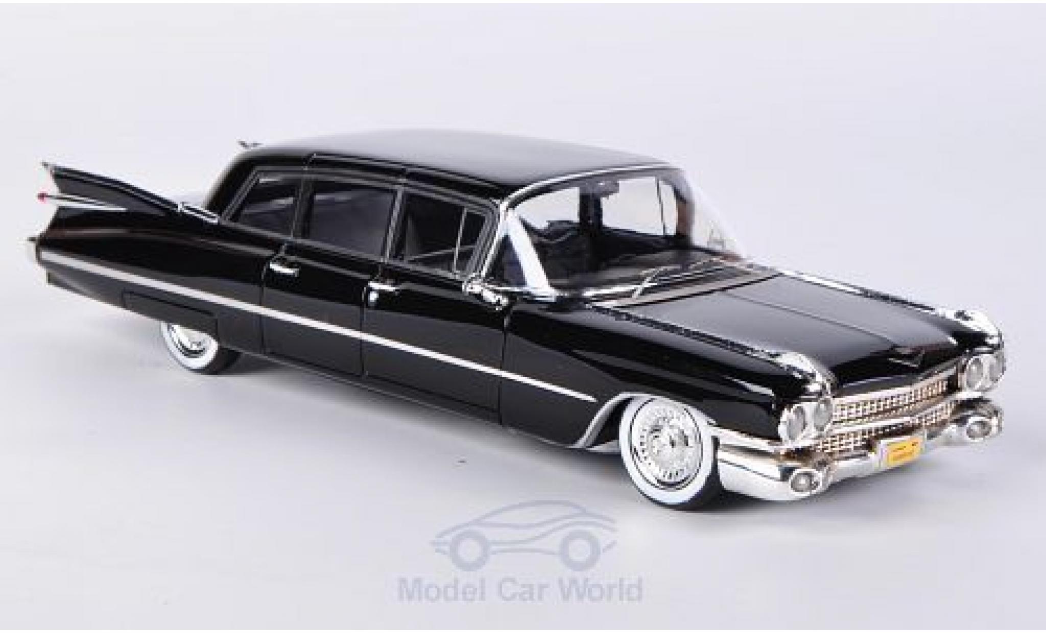 Cadillac Series 75 1/43 Kess Limousine nero 1959 modellino in miniatura