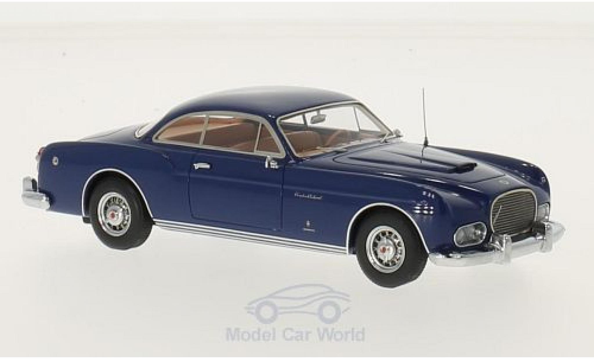Chrysler New Yorker 1/43 Kess Ghia Coupe blu 1954 modellino in miniatura