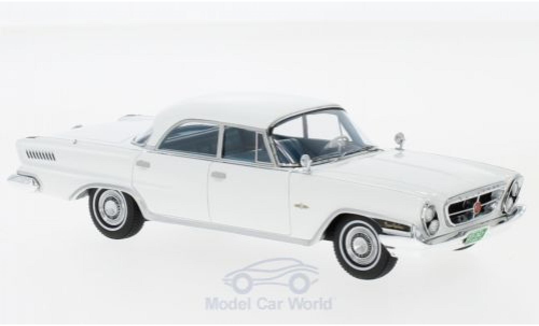Chrysler New Yorker 1/43 Kess Sedan 4 Door bianco 1962 modellino in miniatura