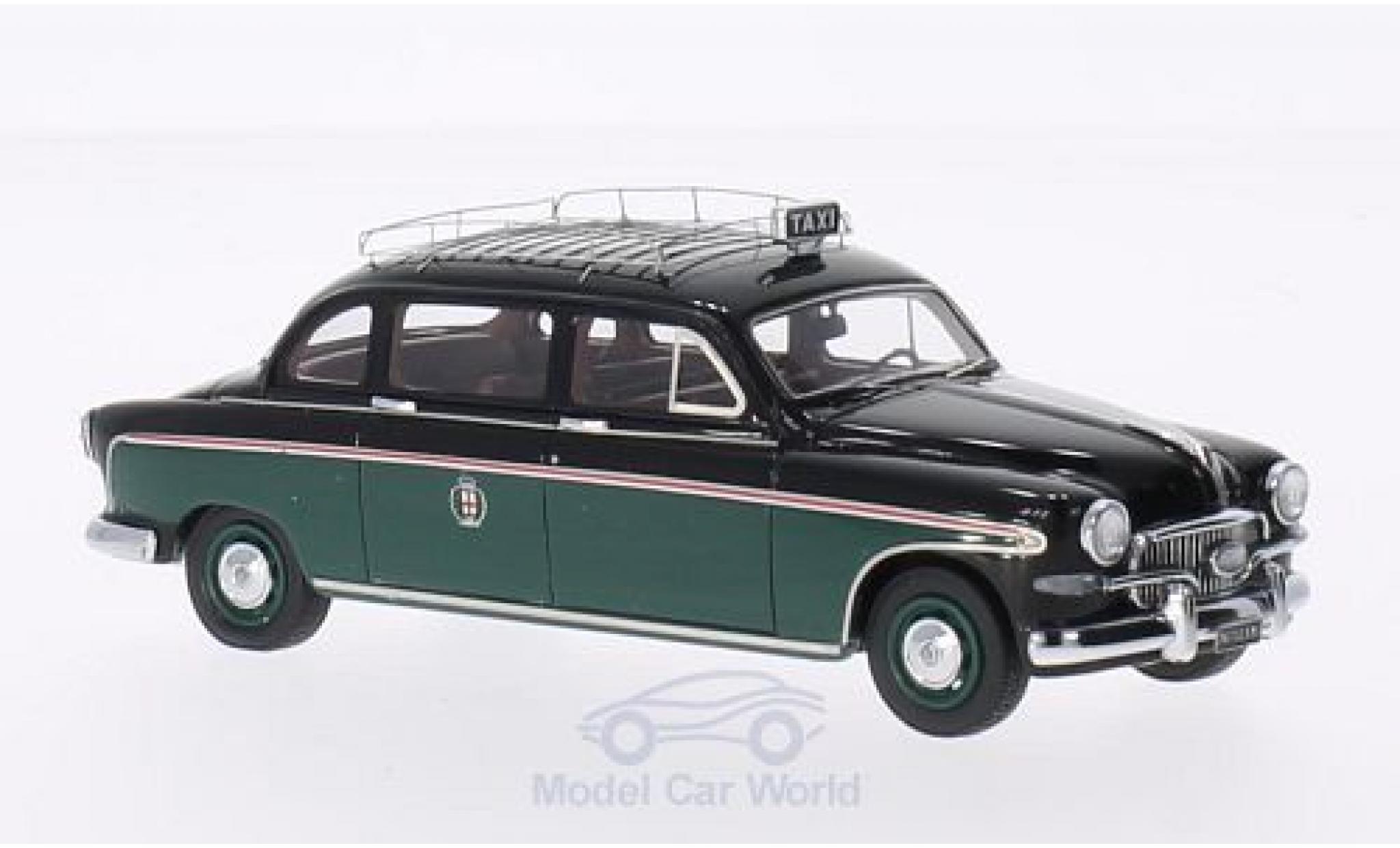 Fiat 1400 1/43 Kess B President Francis Lombardi Taxi Milano nero/verde 1956 modellino in miniatura