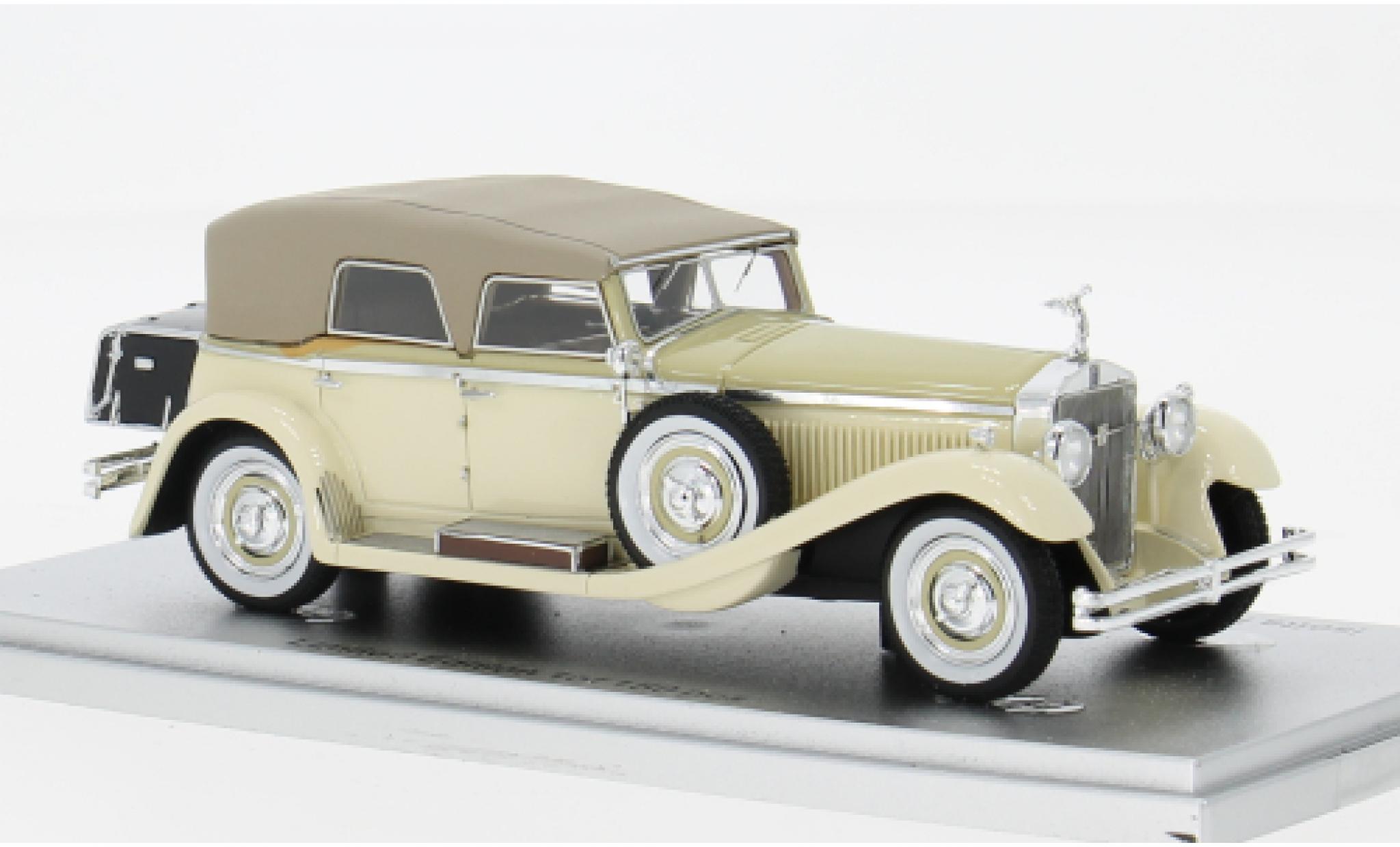Isotta Fraschini 1/43 Kess 8A SS Castagna beige 1930 1:43 modellino in miniatura
