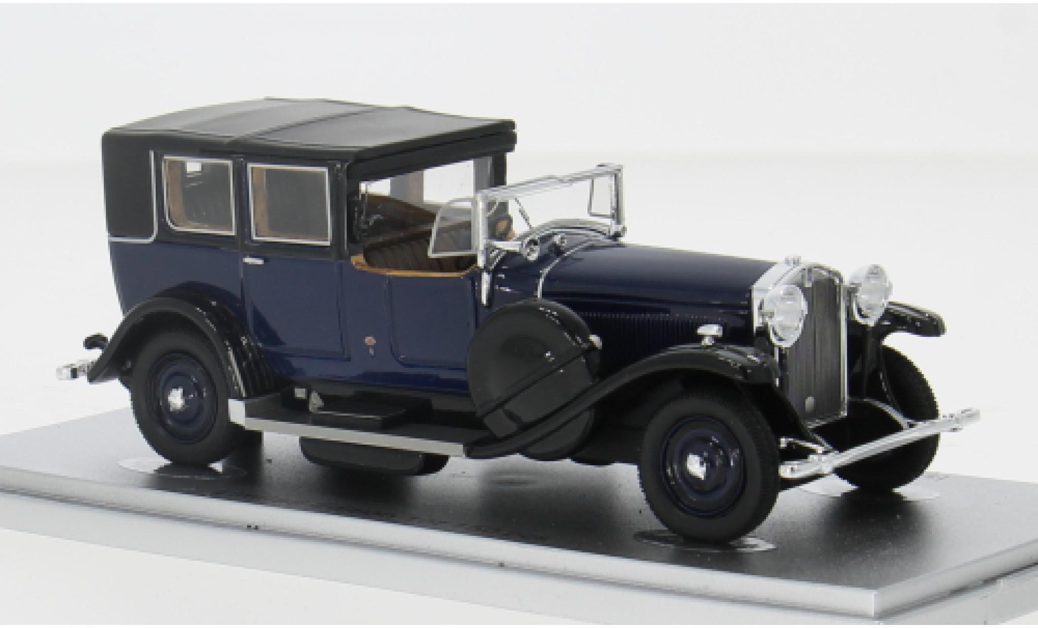Isotta Fraschini 1/43 Kess Tipo 8A Landaulet blau/schwarz 1924 1:43 modellino in miniatura