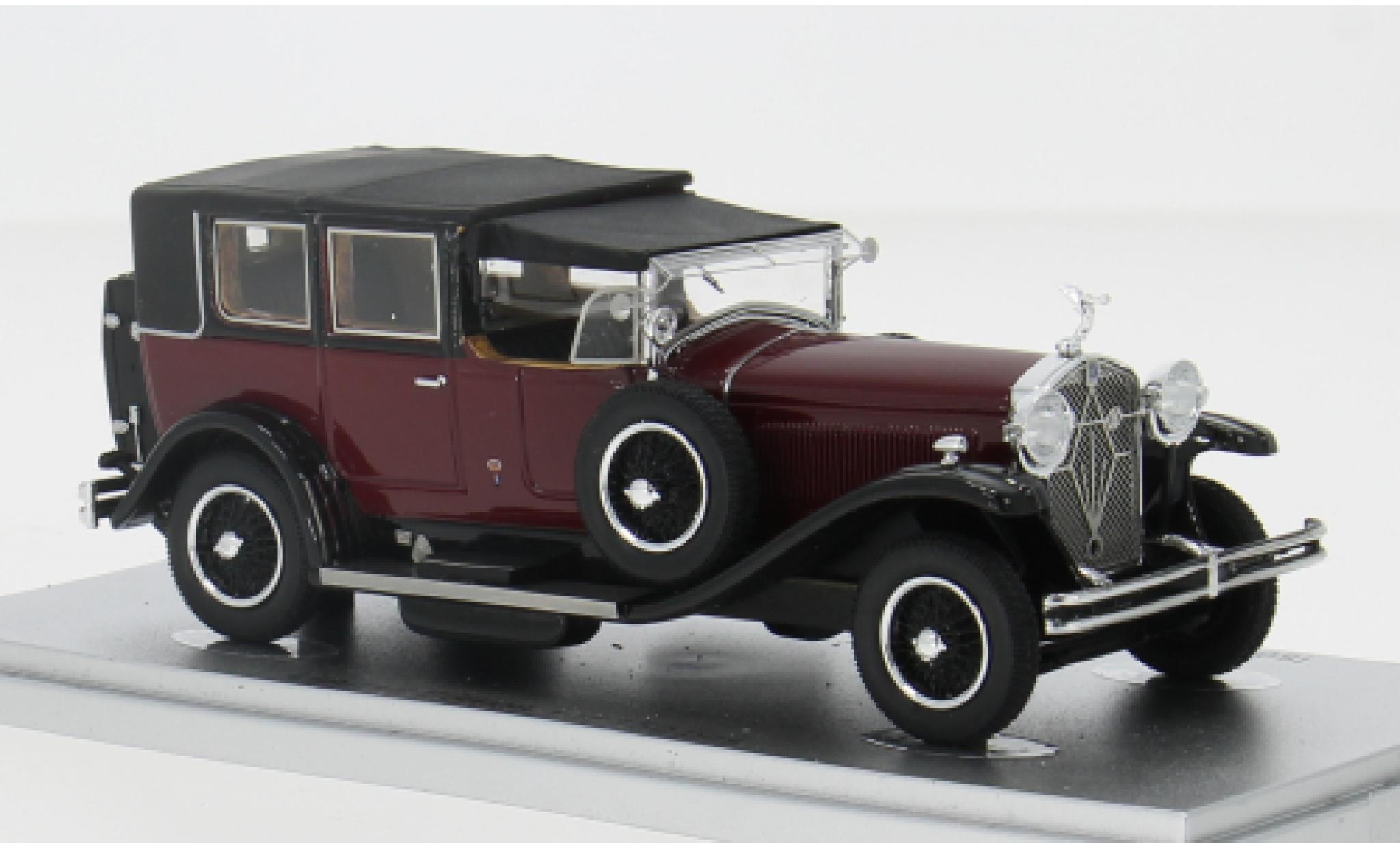 Isotta Fraschini 1/43 Kess Tipo 8A Landaulet rot/schwarz 1924 1:43 modellino in miniatura