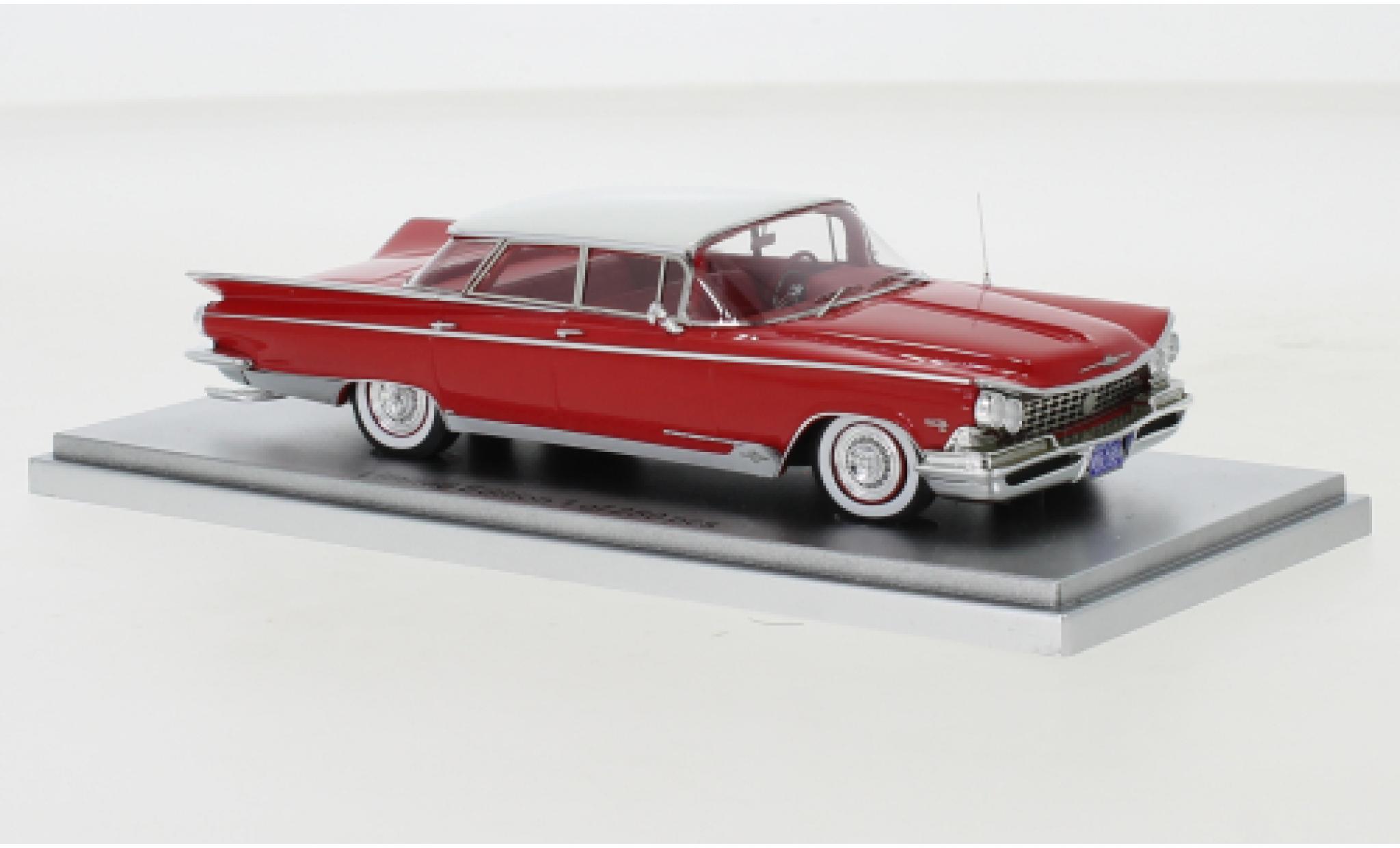 Buick Electra 1/43 Kess 225 Four-Door Hard-Top rosso/bianco 1959 modellino in miniatura