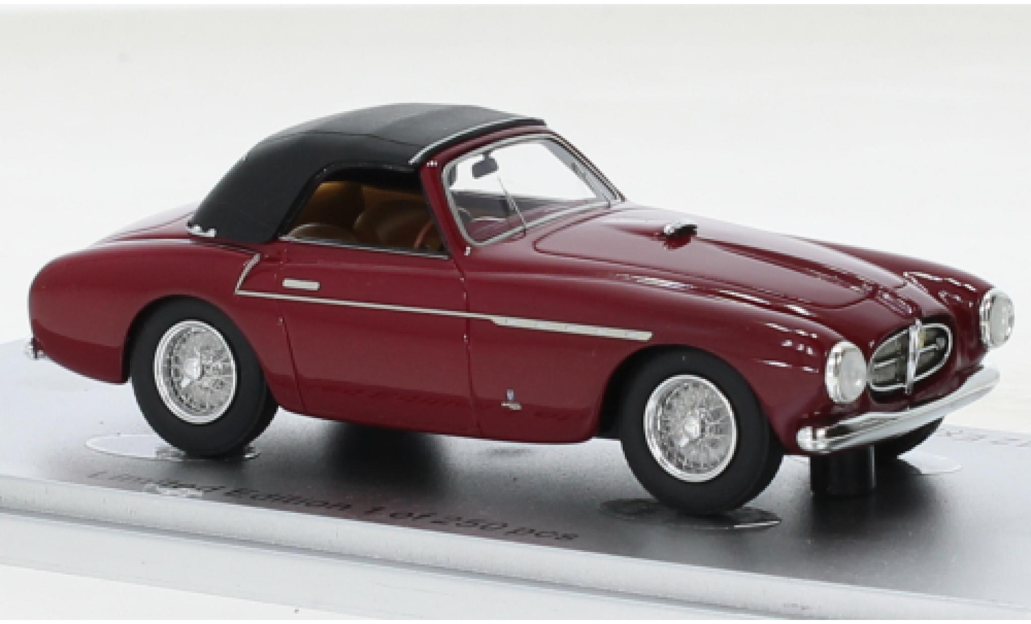 Ferrari 212 1/43 Kess Export Vignale Spider rosso foncé/nero RHD 1951 modellino in miniatura