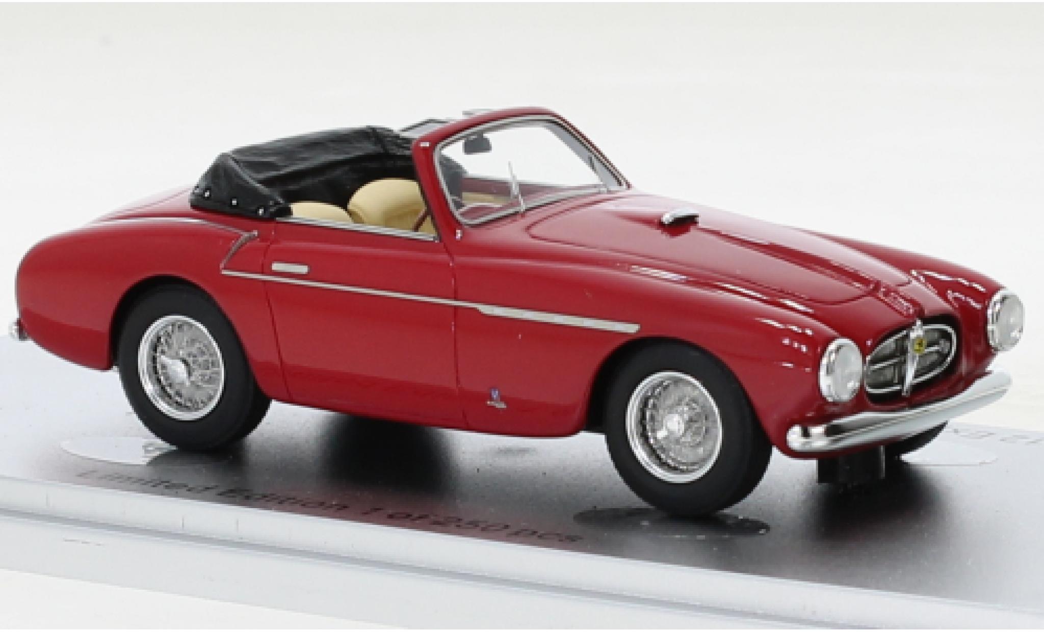 Ferrari 212 1/43 Kess Export Vignale Spider rosso RHD 1951 modellino in miniatura