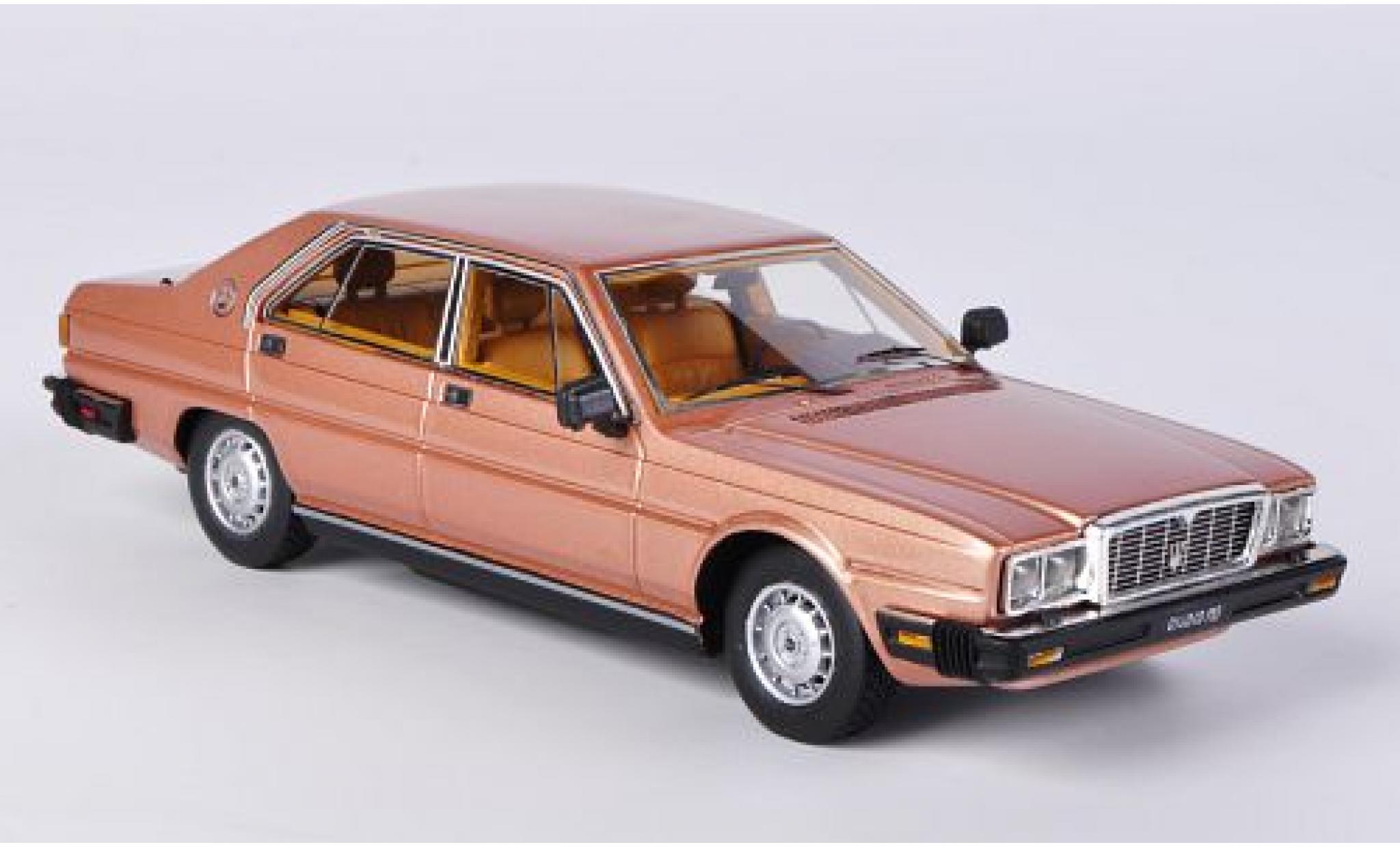 Maserati Quattroporte 1/43 Kess III 4.9 dkl.-gold 1983 sans Vitrine modellino in miniatura