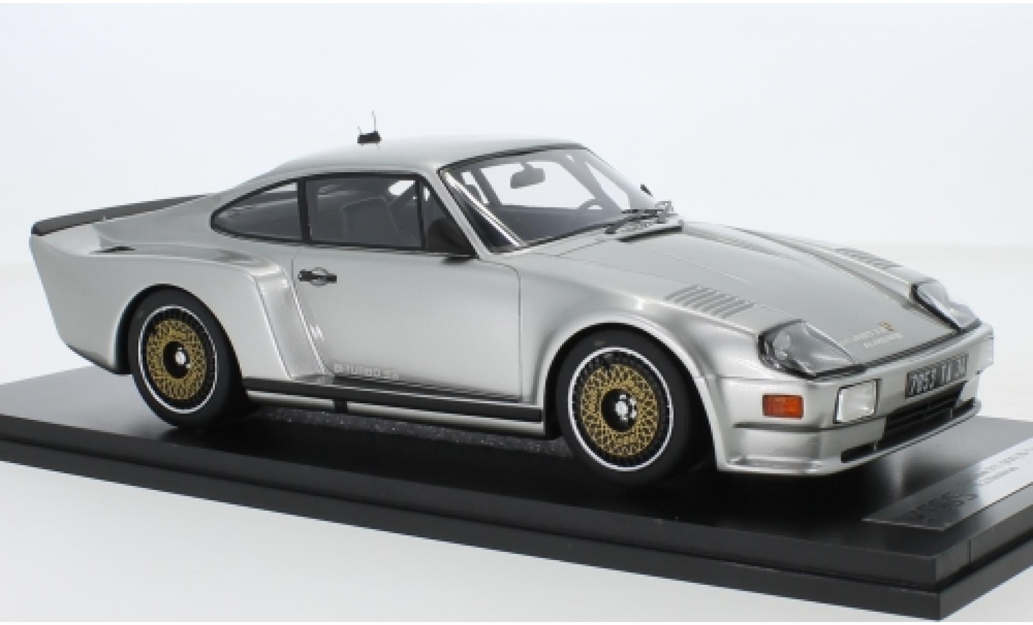 Porsche 993 Turbo 1/18 Kess 911 (930) Biturbo 3.3 Almeras grigio 1 modellino in miniatura