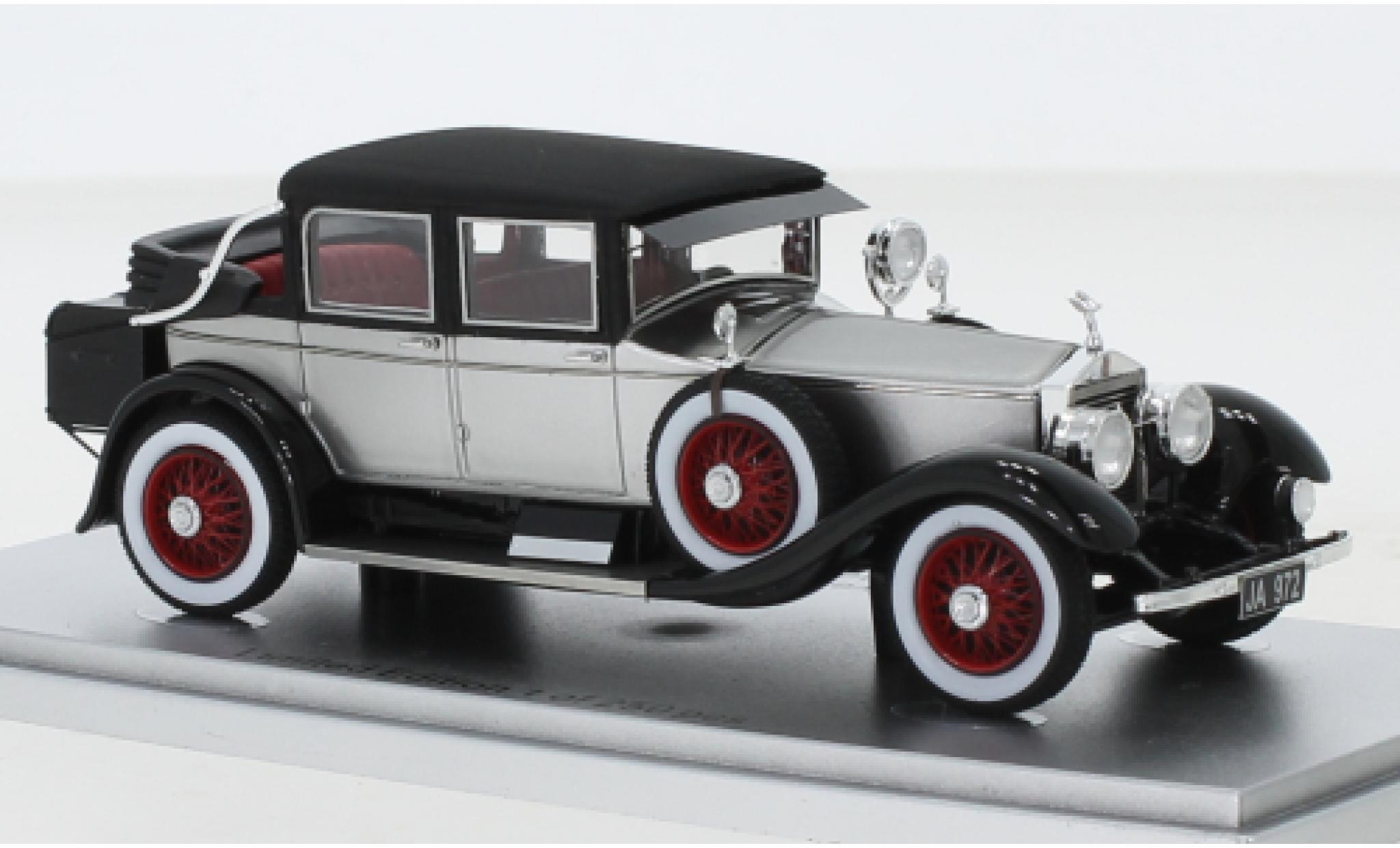 Rolls Royce Silver Ghost 1/43 Kess Tilbury Sedan by Willoughby grigio/nero 1926 modellino in miniatura