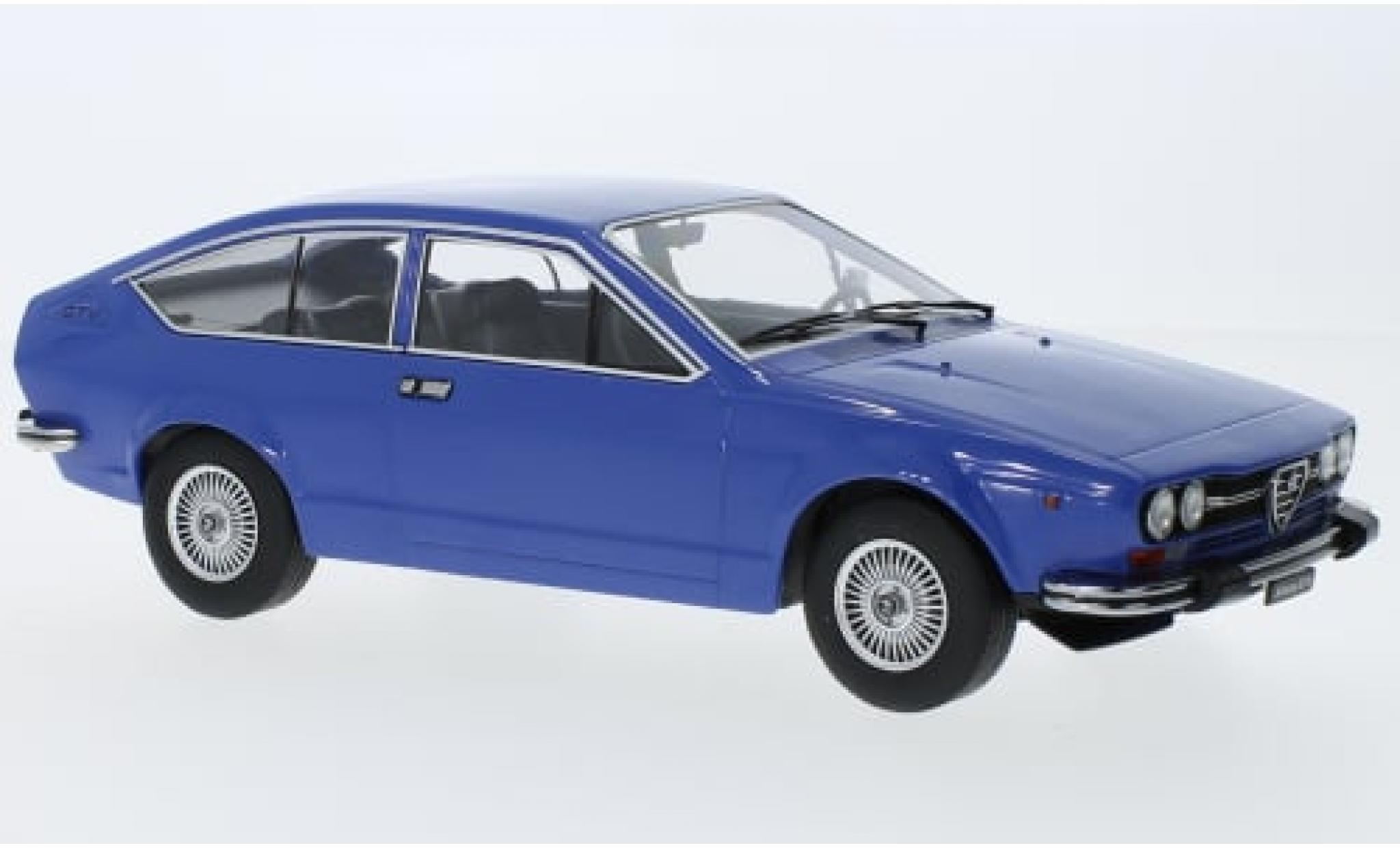 Alfa Romeo Alfetta 1/18 KK Scale 2000 GTV blau 1976 1:18 modellino in miniatura